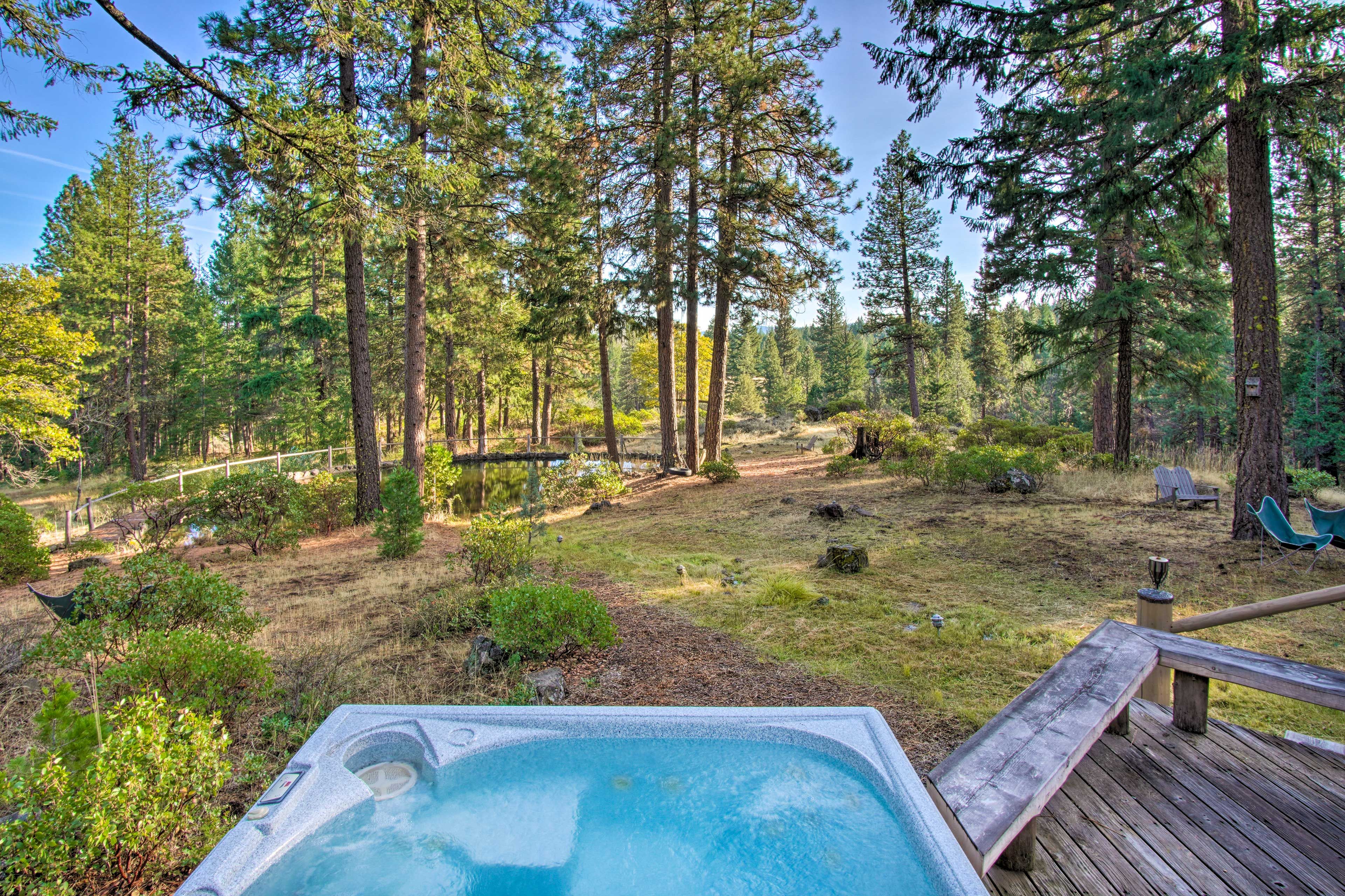 Wraparound Deck | Private Hot Tub