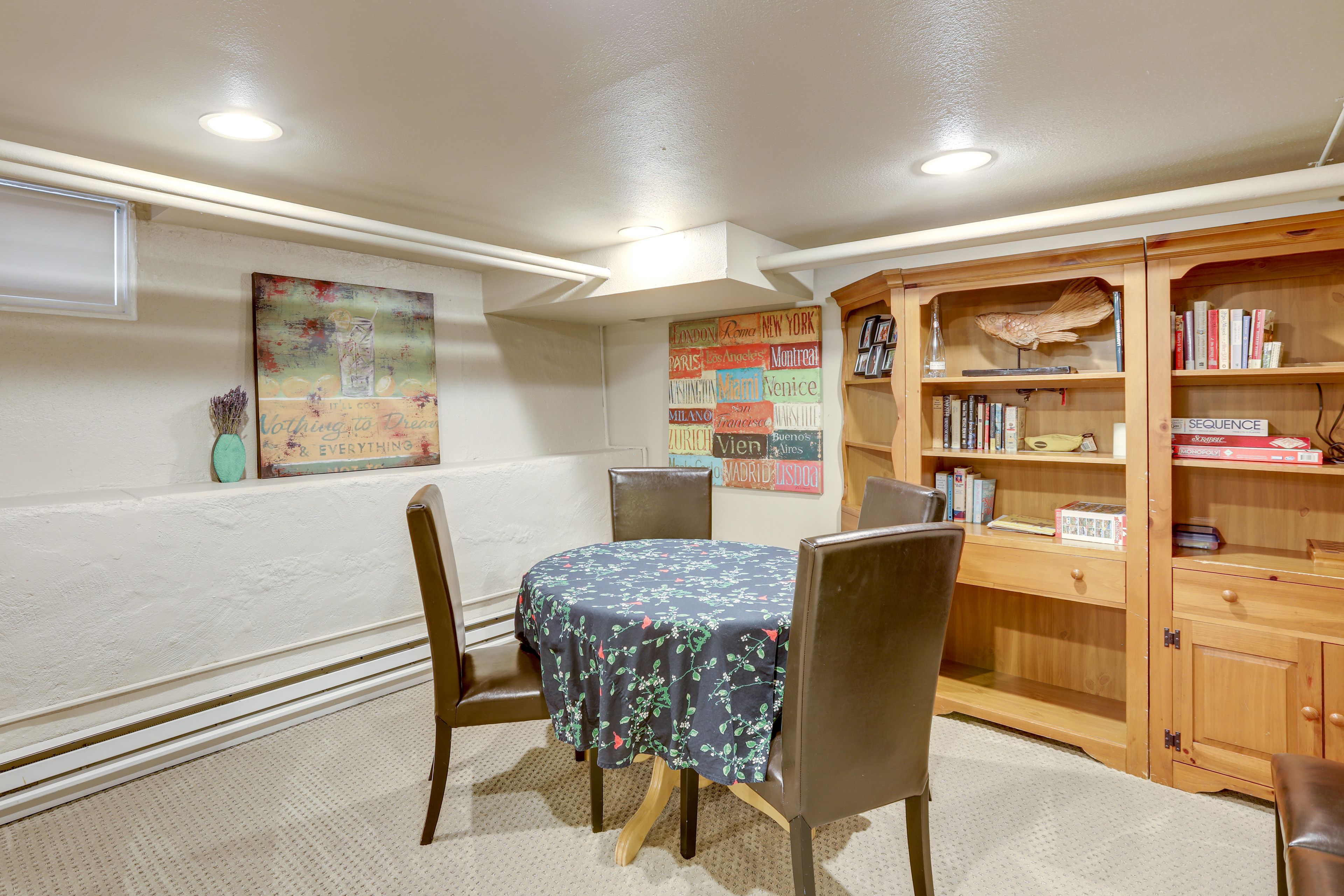 Living Room 2 | Flat-Screen TV w/ Cable | Board Games
