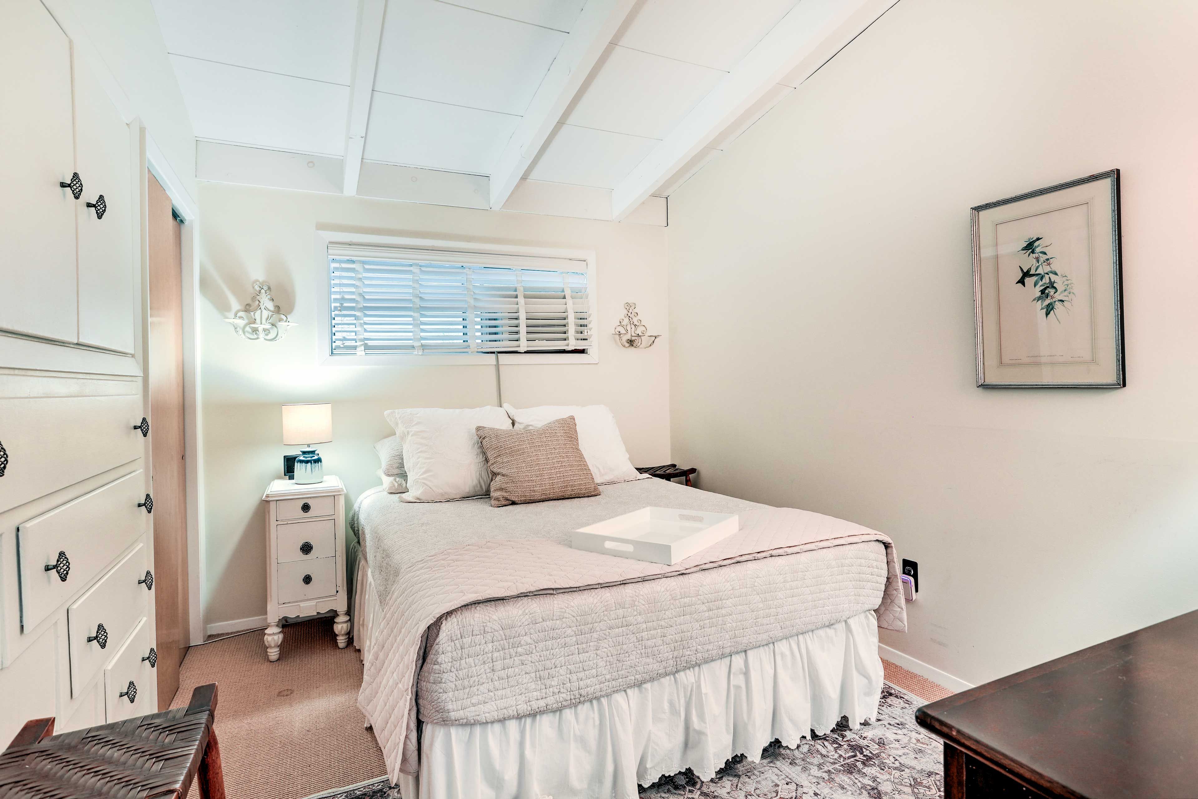 Bedroom 2 | Queen Bed | Window A/C Unit