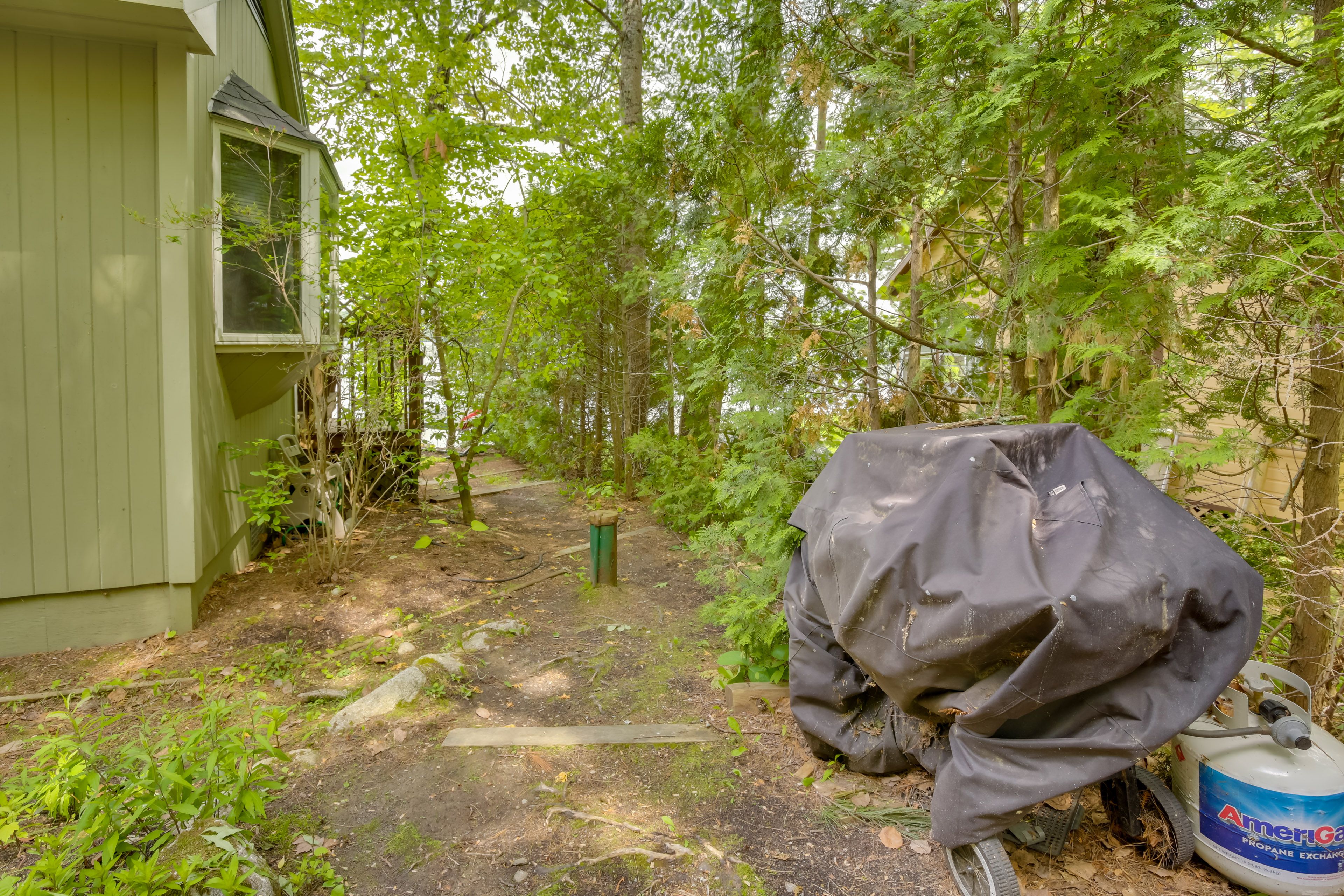 Cottage Exterior | Gas Grill