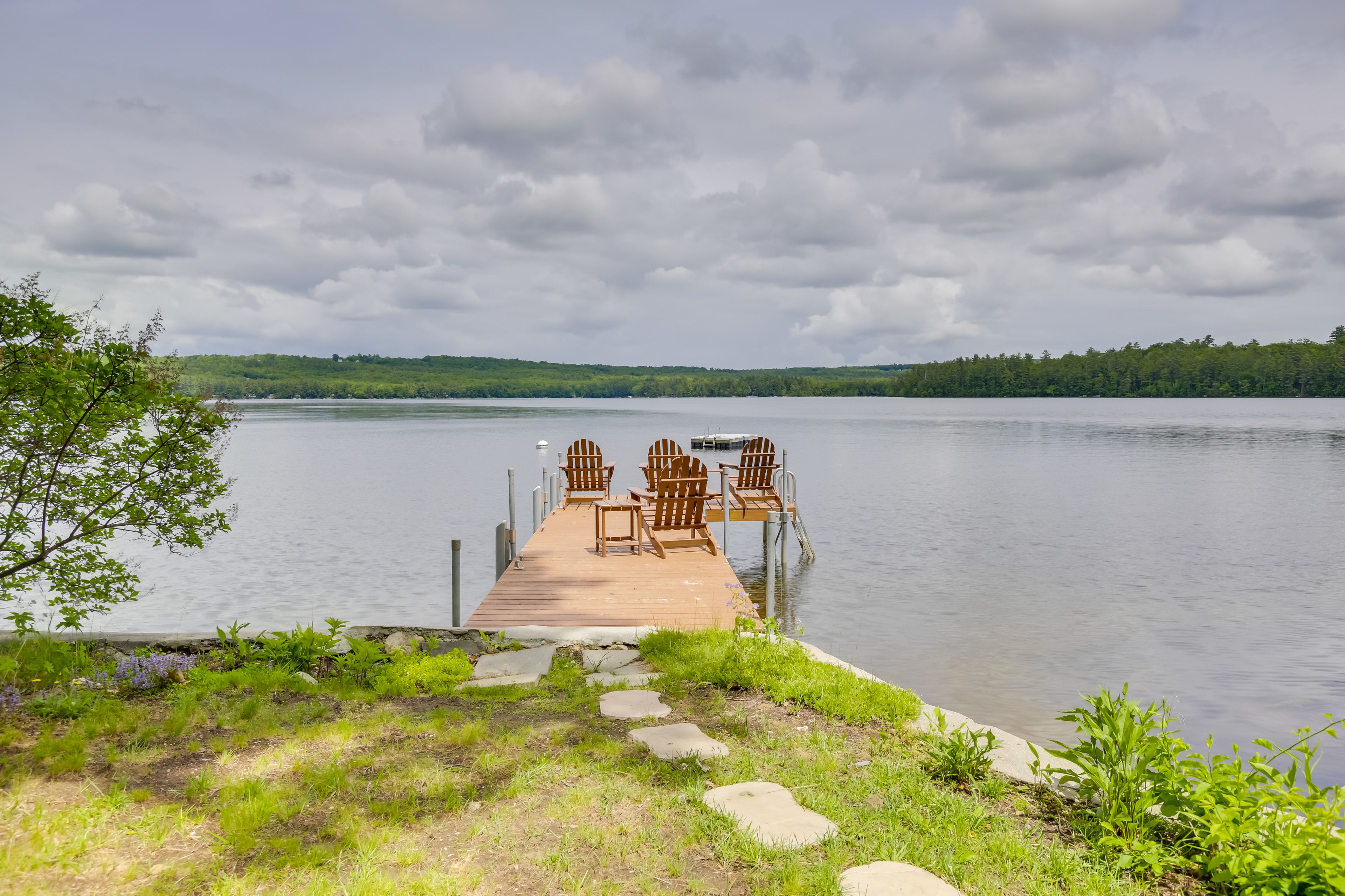 Cottage Exterior | Private Boat Dock | Pond Access | Swim Platform
