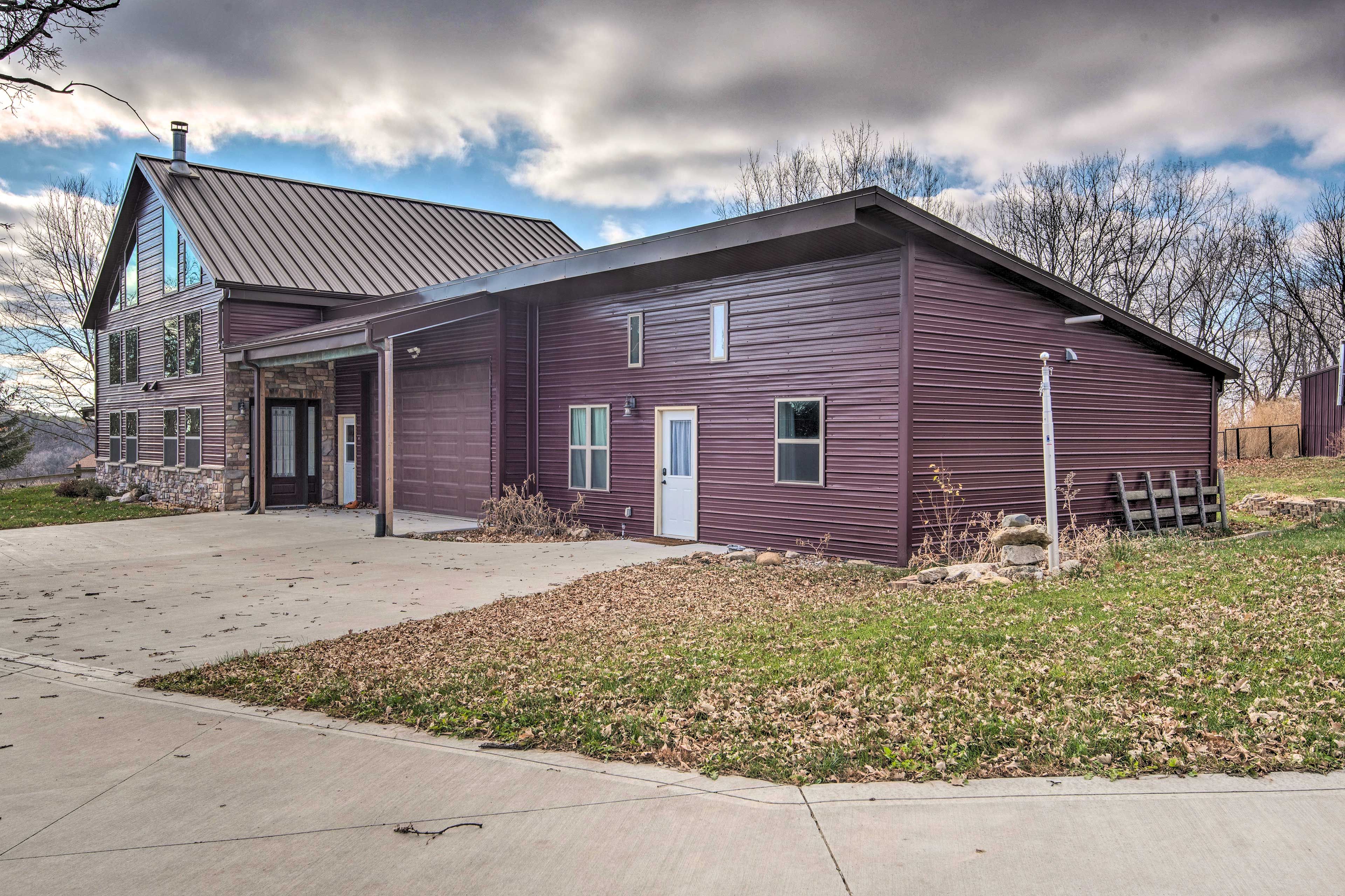 Cabin Exterior | Single Story | Pet Friendly w/ Fee