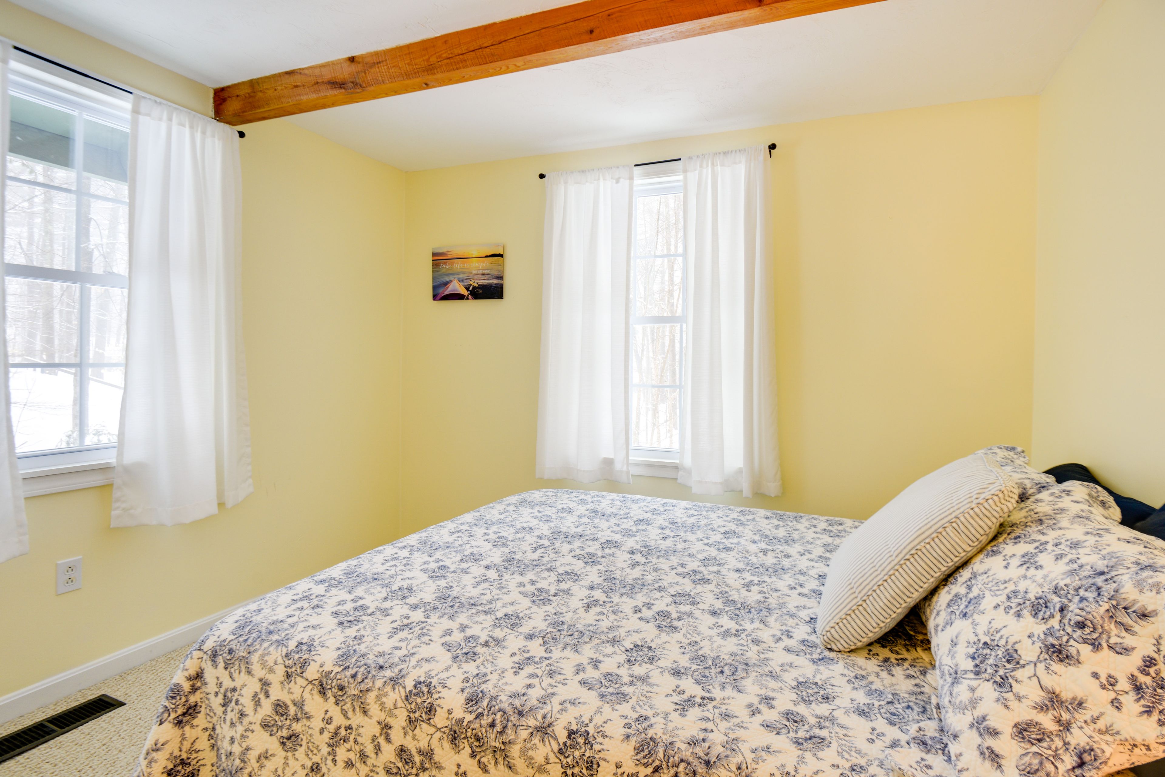 Bedroom 1 | 1st Floor | Queen Bed | Linens Provided