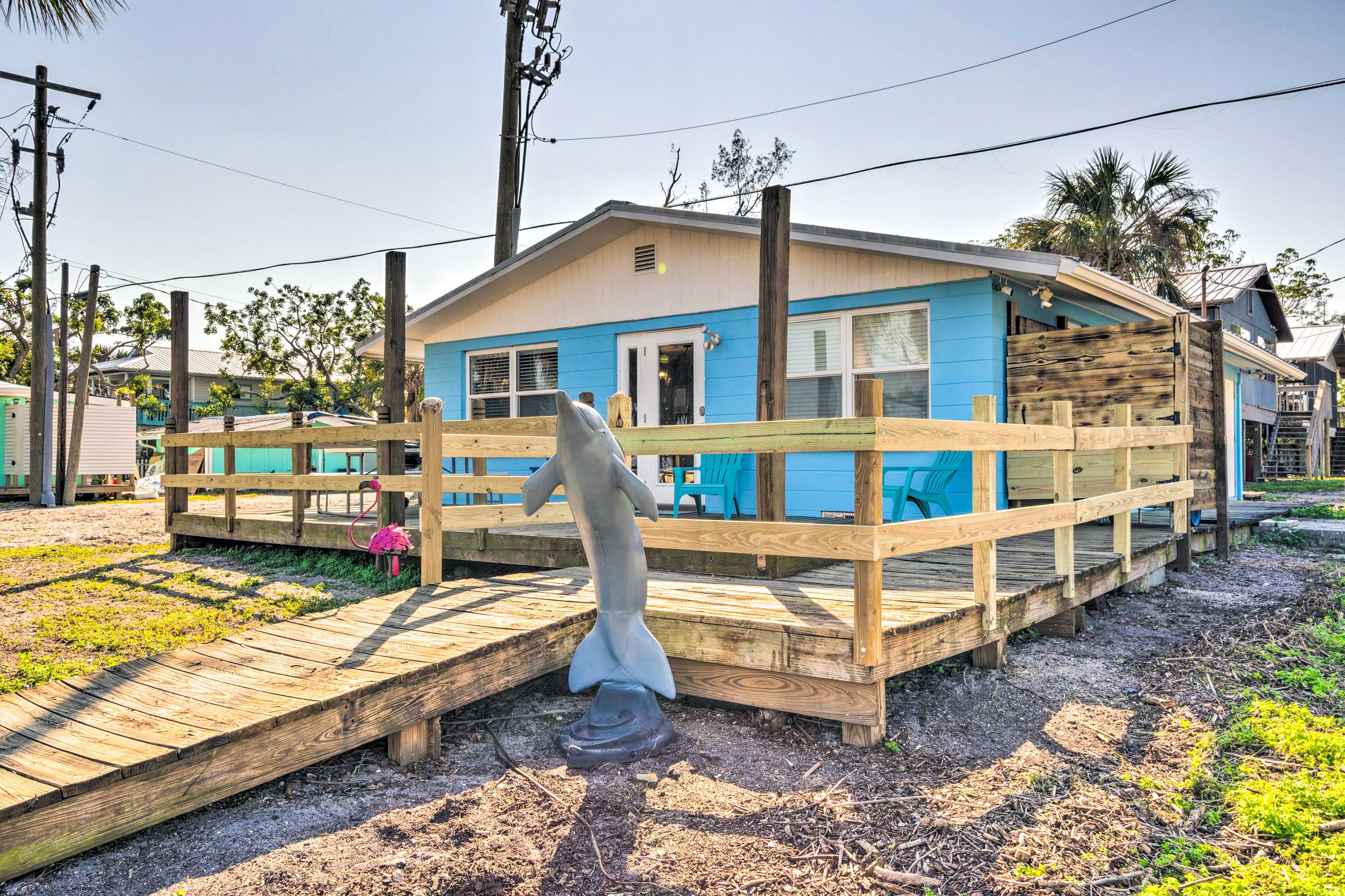 Placida Vacation Rental | 3BR | 1.5BA | 1 Step Required for Entry | 1,026 Sq Ft
