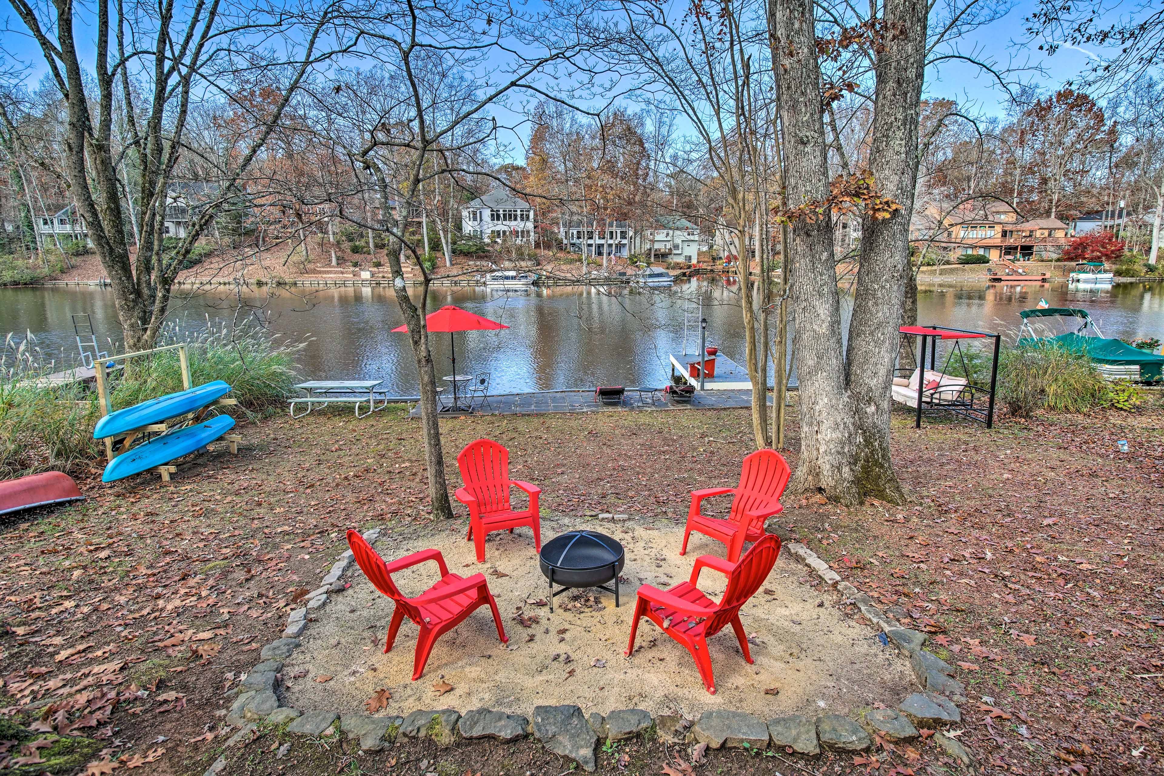 Wood-Burning Fire Pit