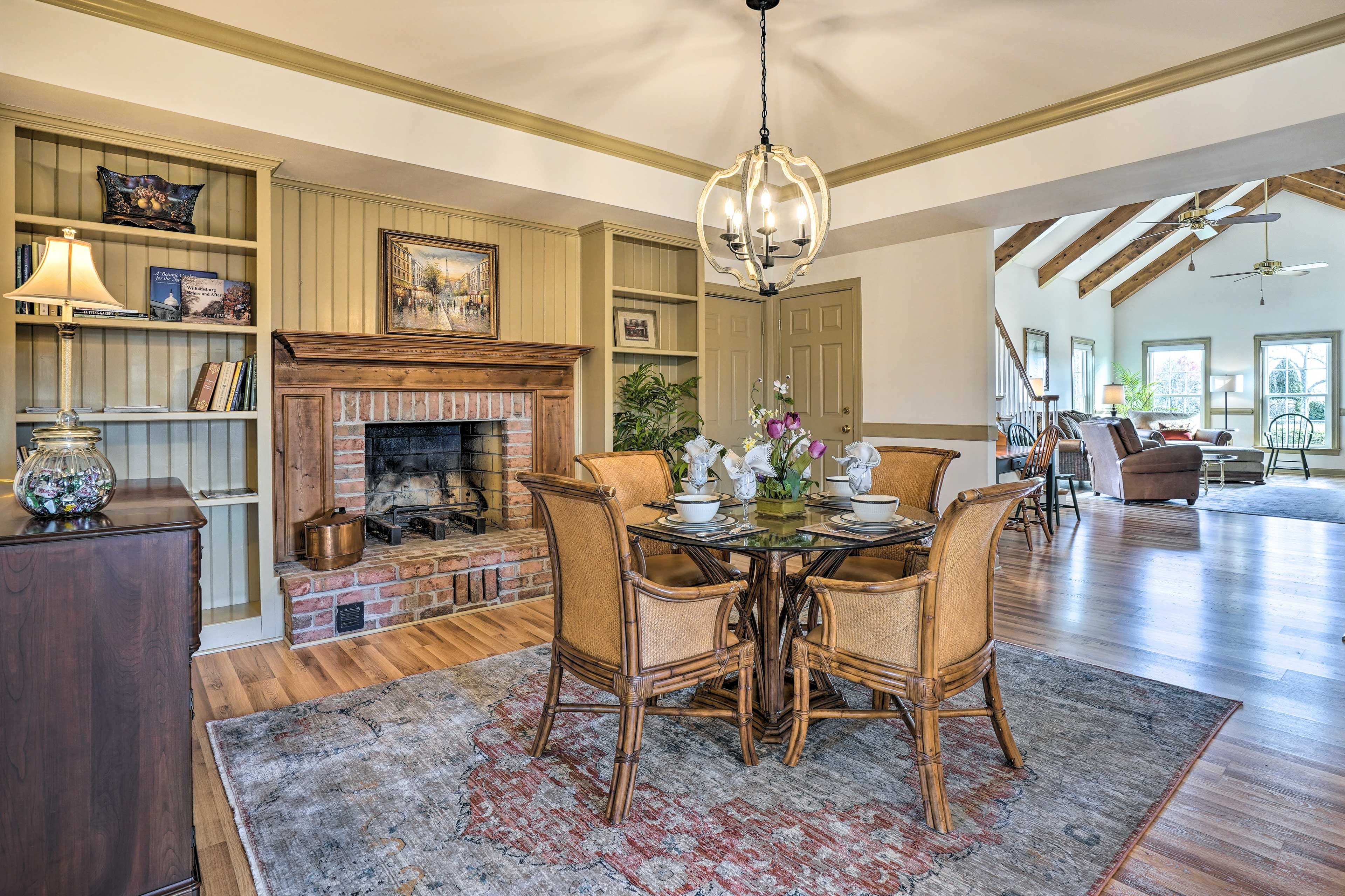 Dining Area | 1st Floor | Fully Equipped Kitchen