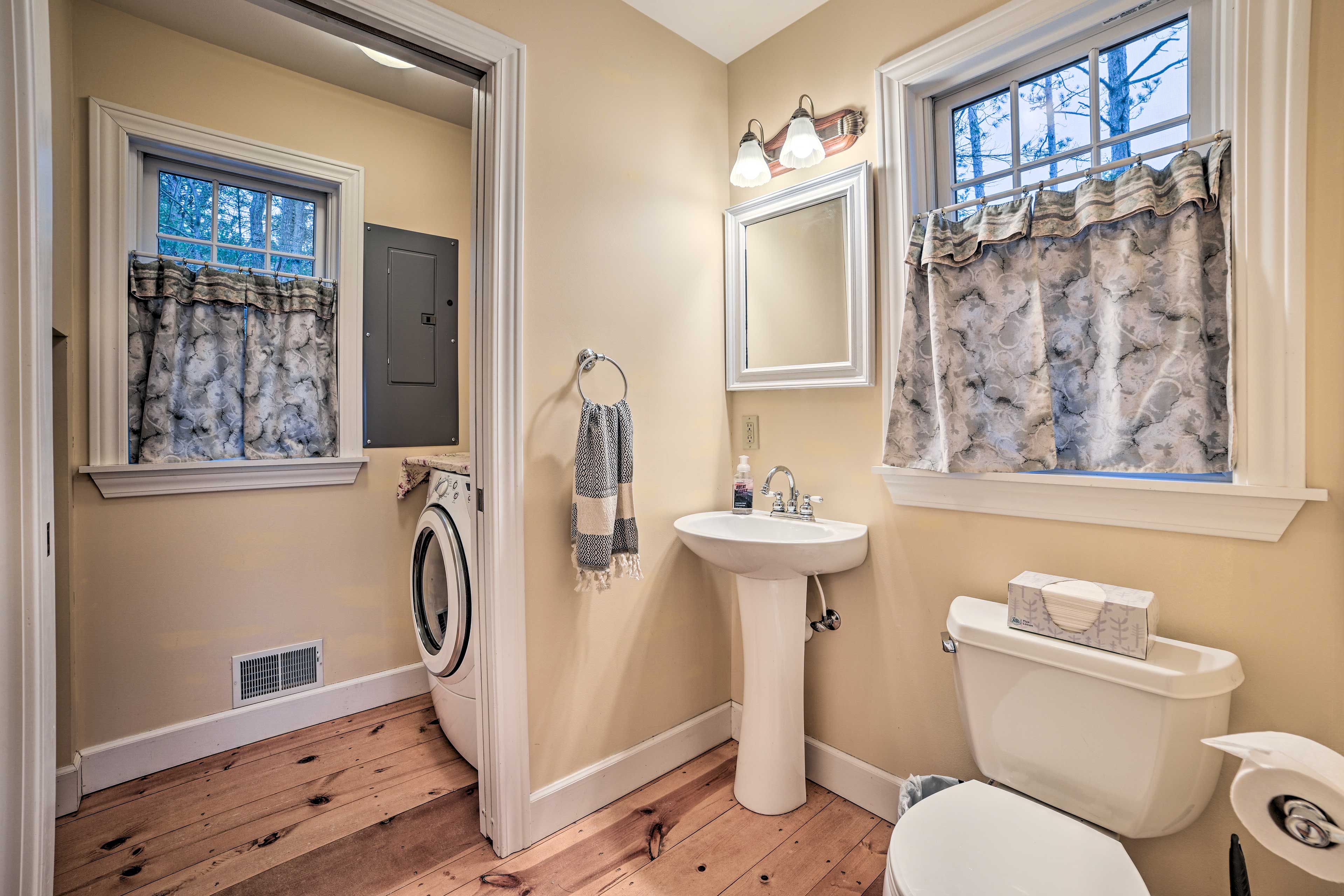 Half Bathroom | In-Unit Laundry