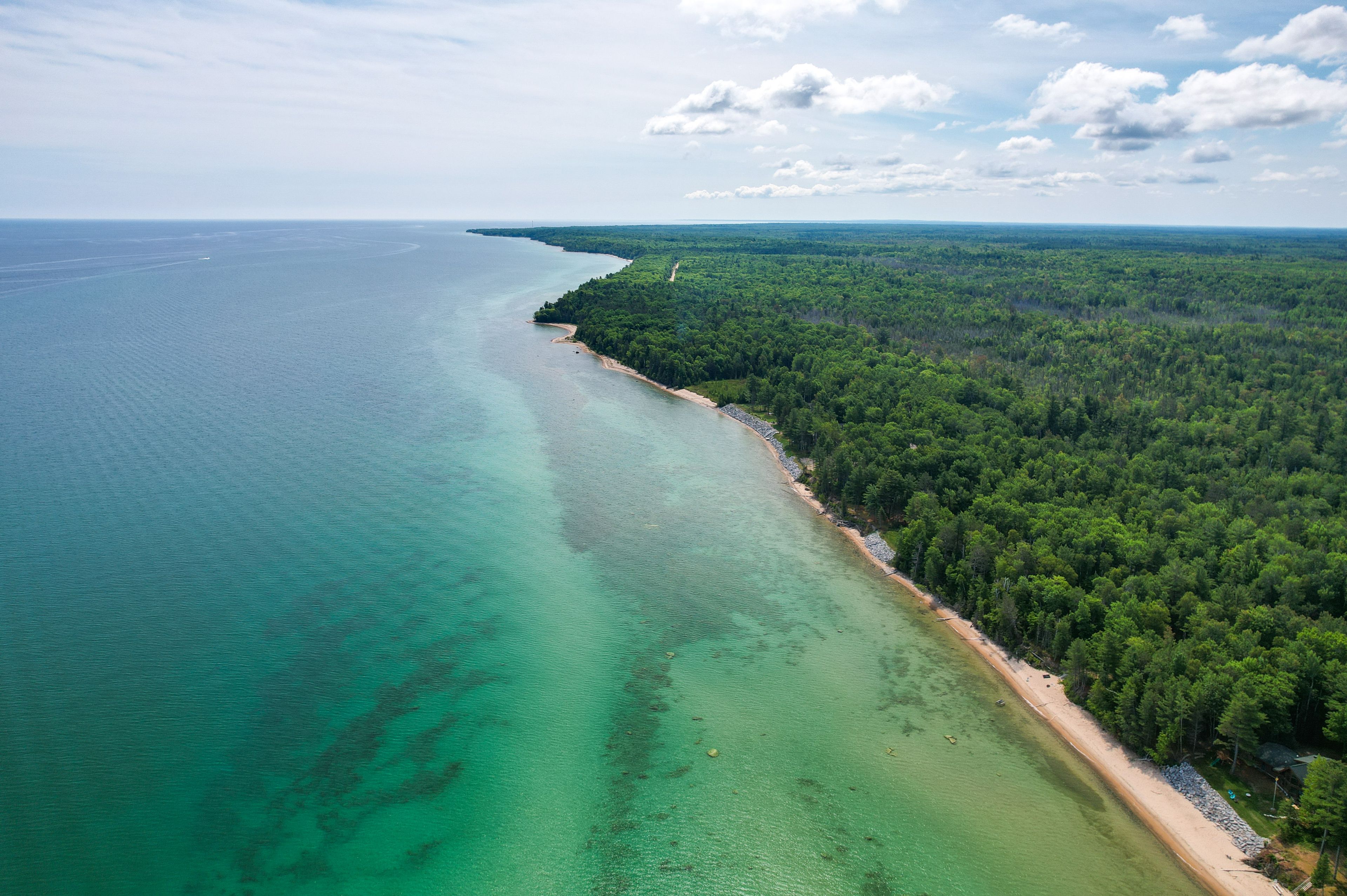 Cheboygan Vacation Rental | 4BR | 2.5BA | Stairs Required | 2,083 Sq Ft