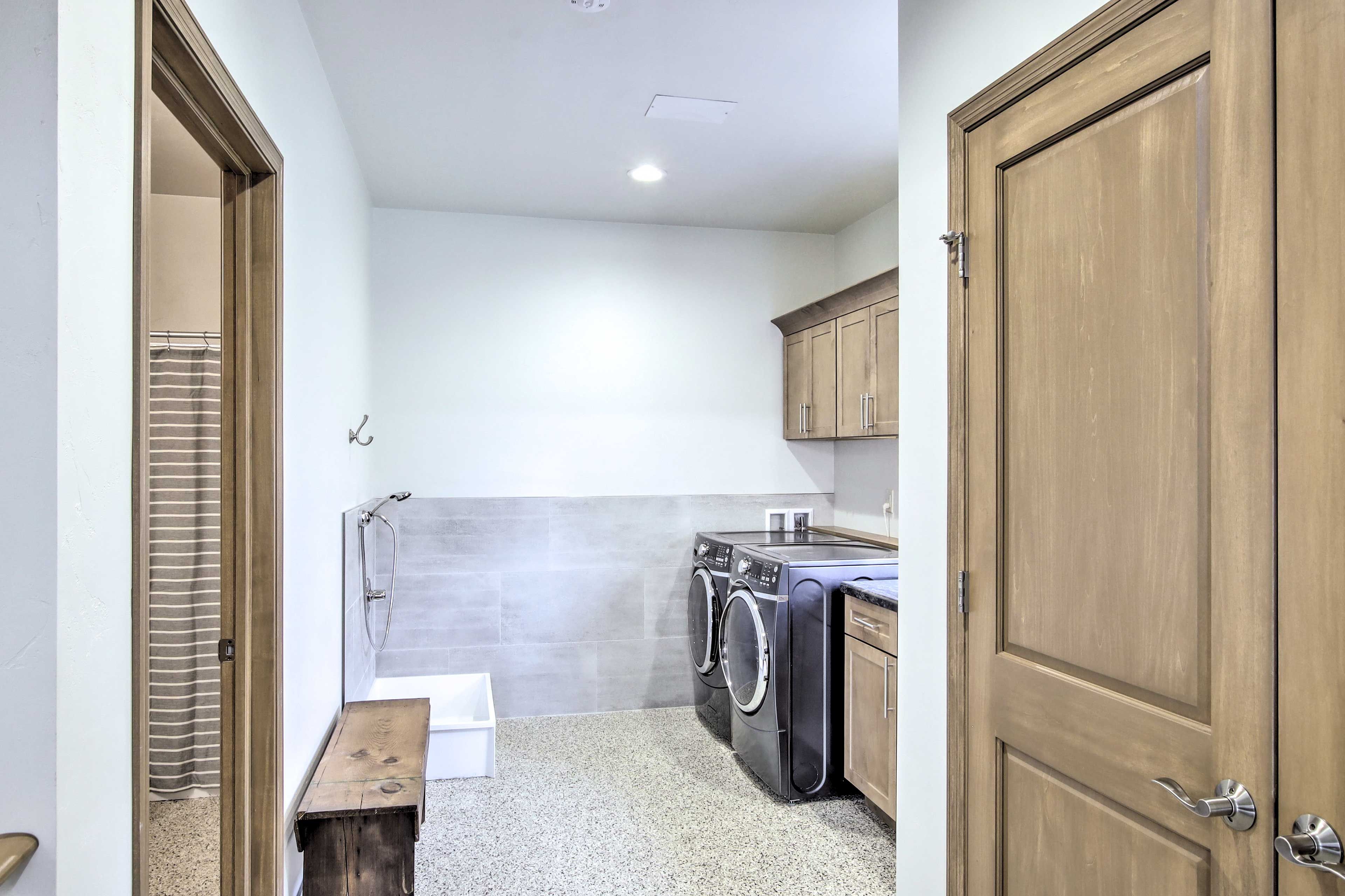 Laundry Area | 1st Floor | Iron & Board