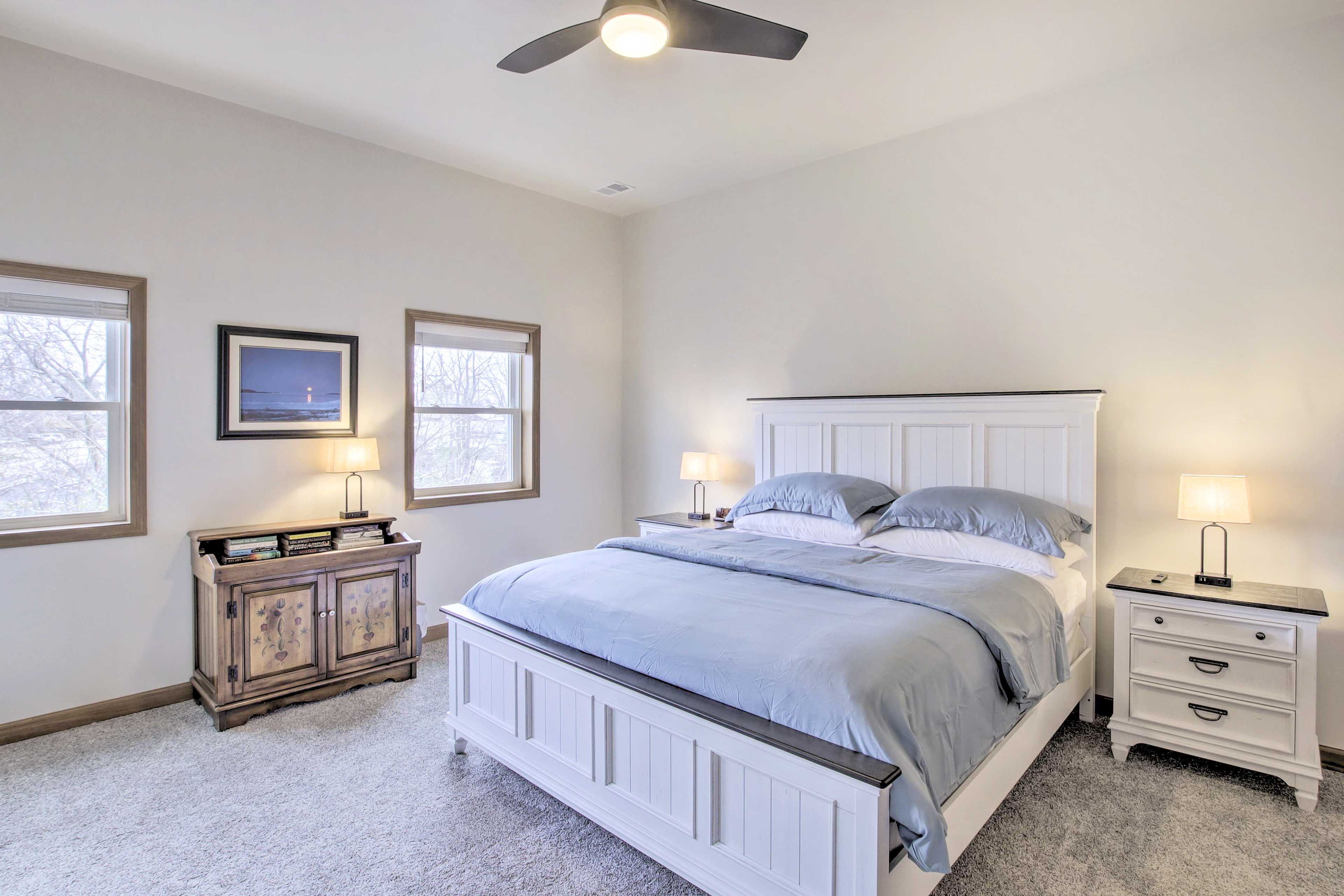 Bedroom Suite | 2nd Floor | King Bed | Walk-In Closet