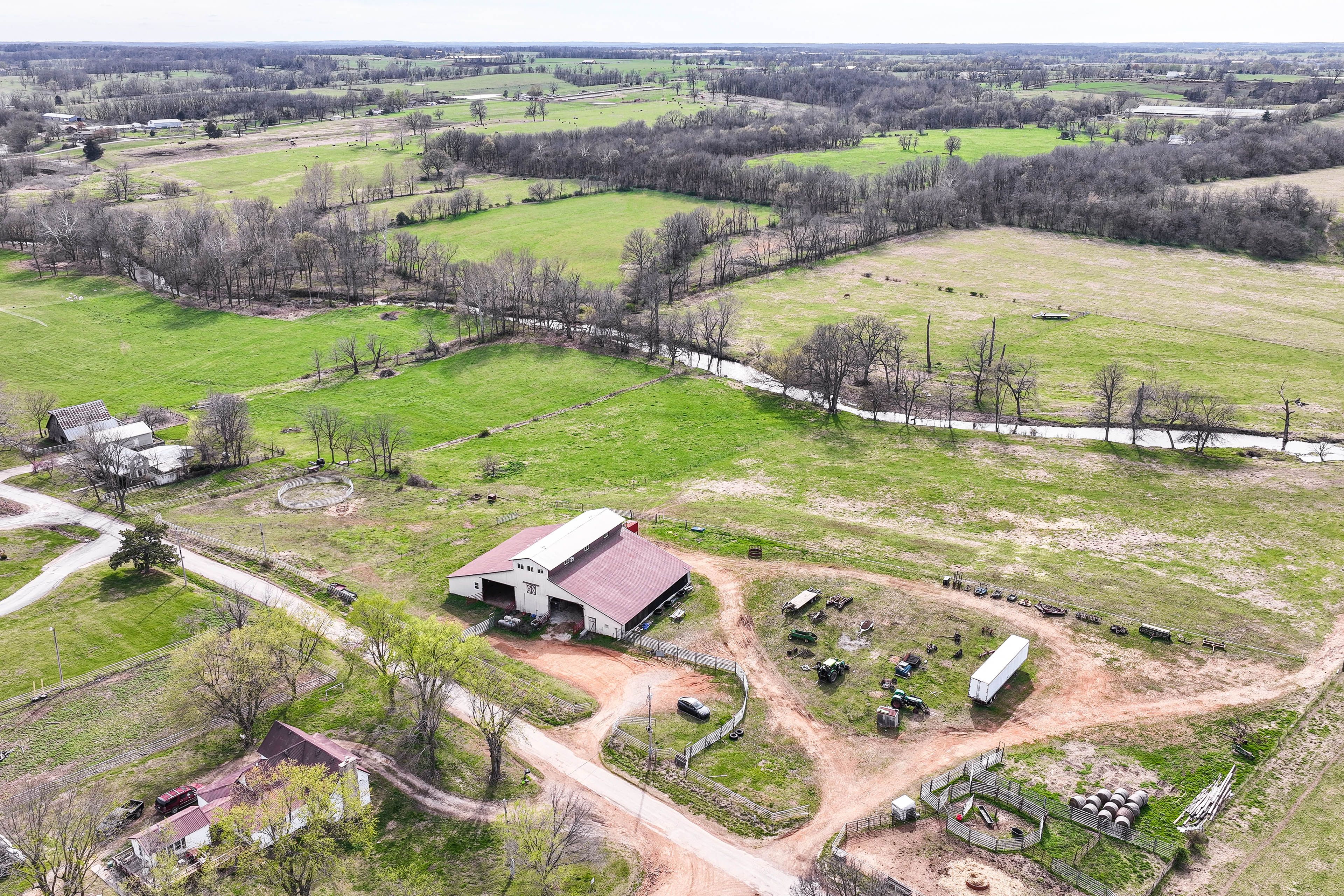 Aerial View of Property