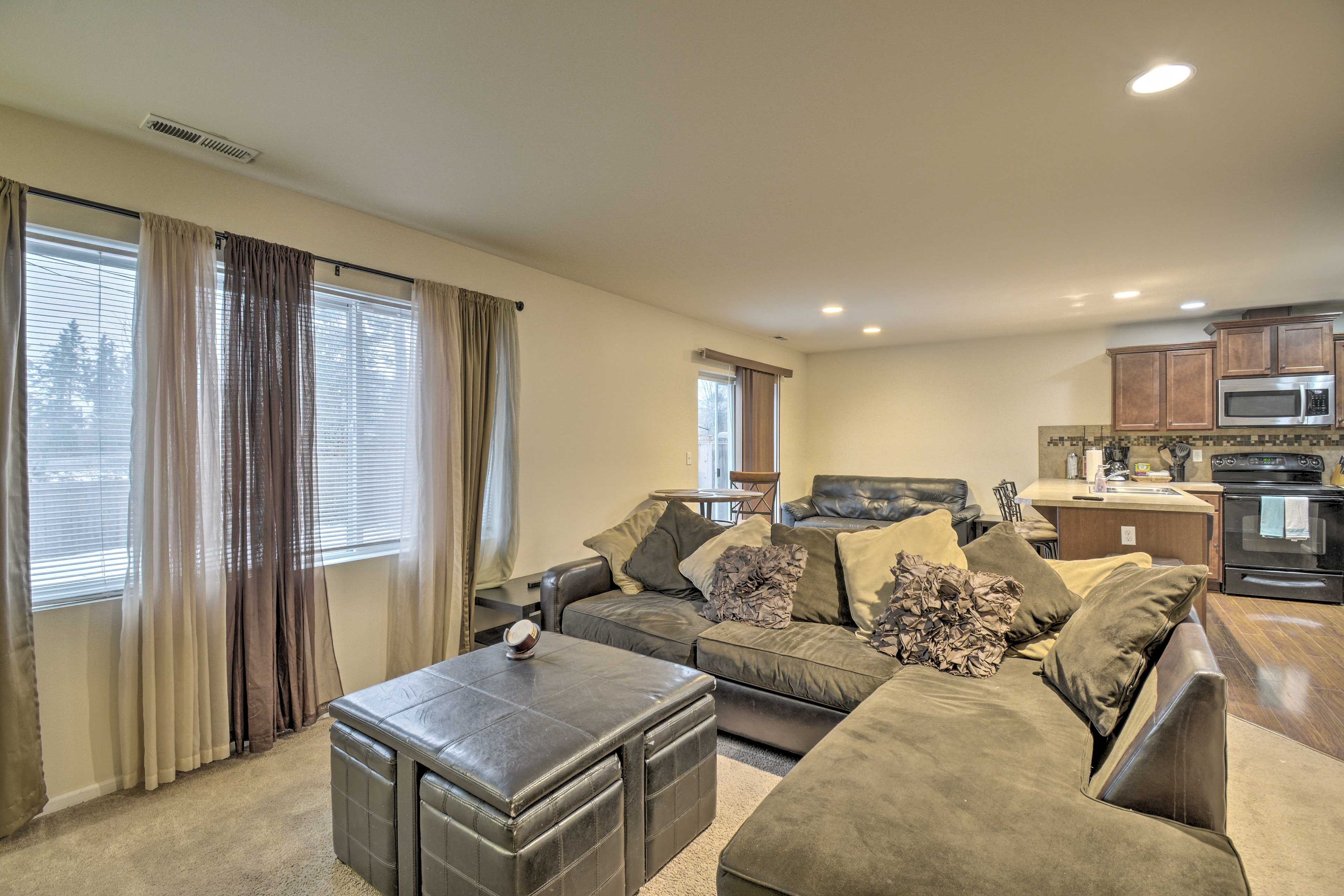Living Area | Smart TV | Central Heating & A/C | Main Level