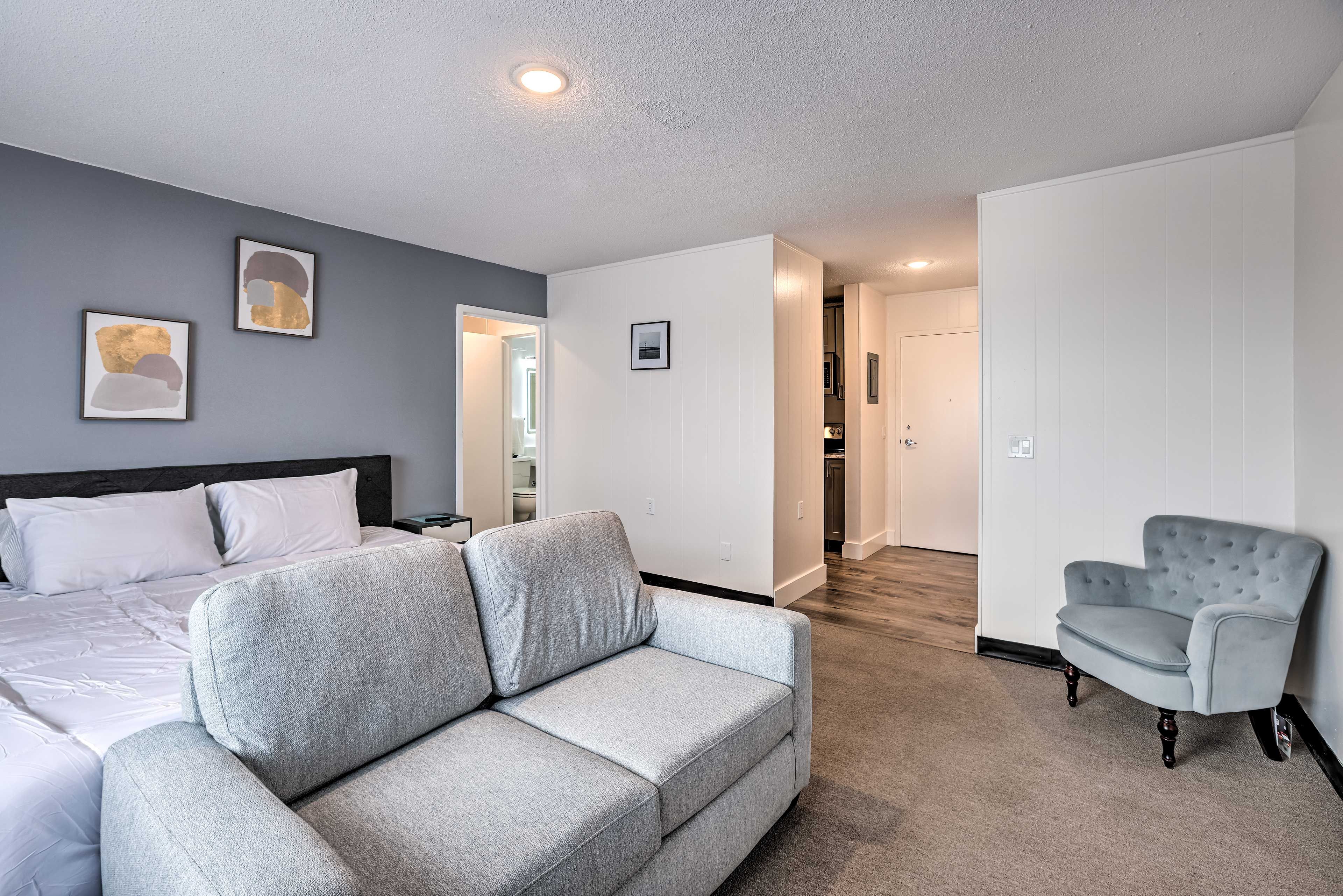 Gadsden Vacation Rental | 1BR | 1BA | Elevator Access | 600 Sq Ft