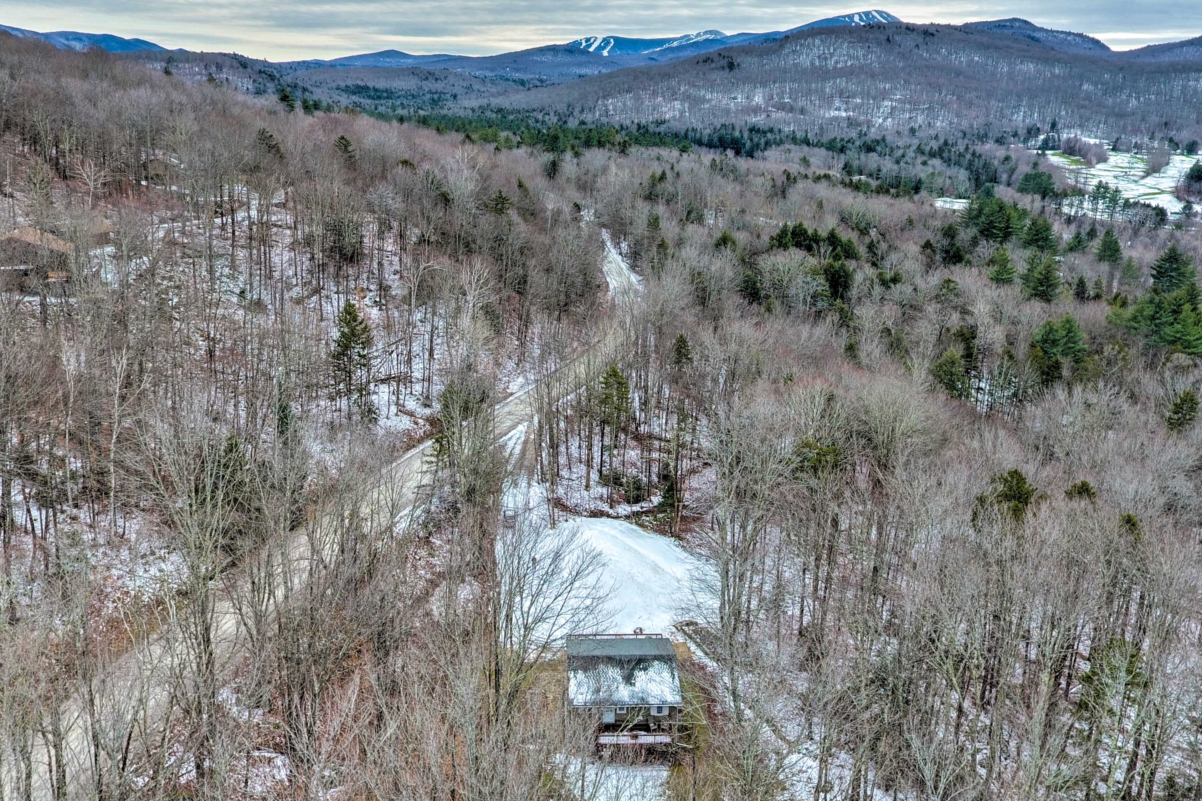 Aerial Winter View