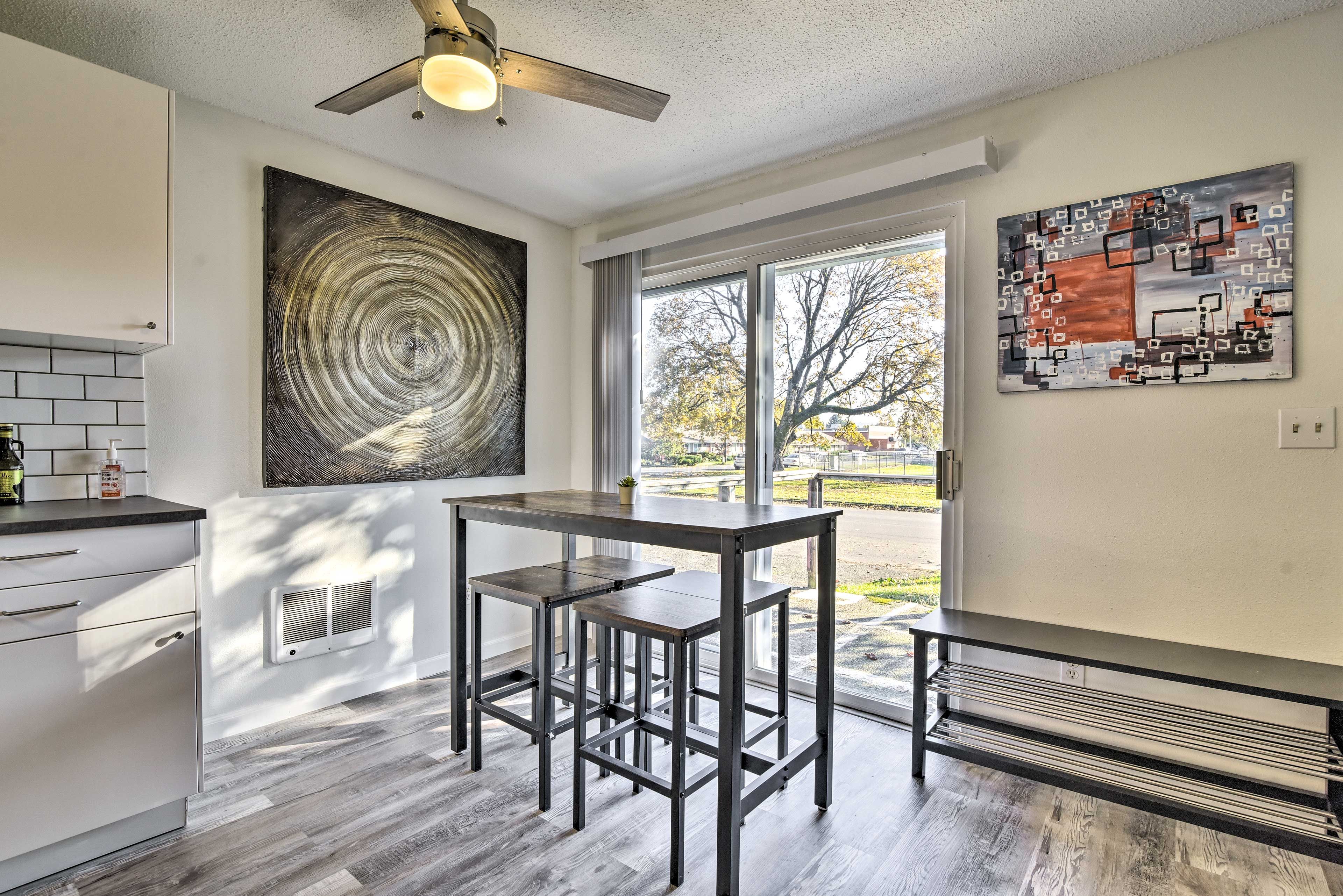Dining Area | Main Level | Dishware + Flatware