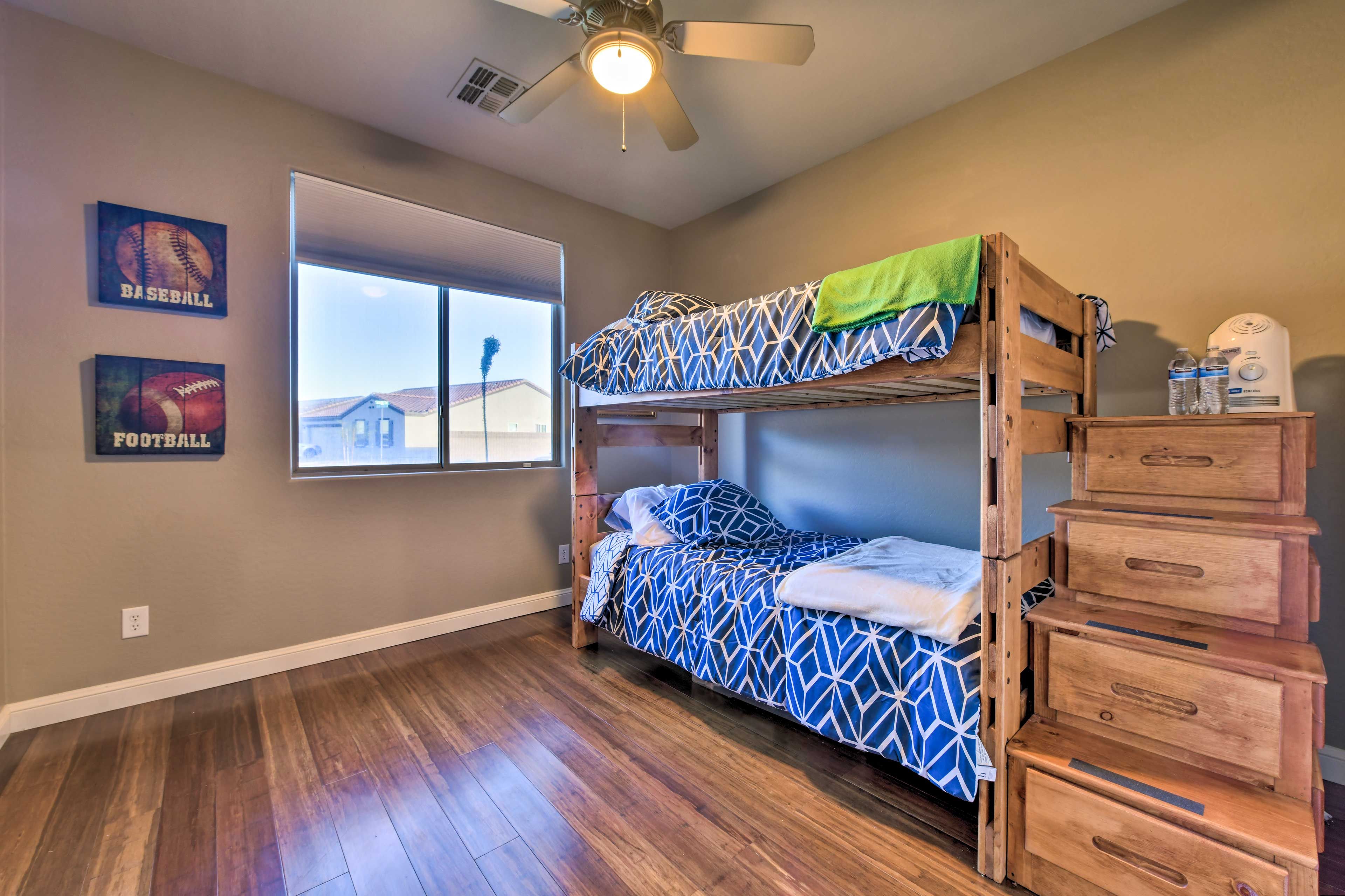 Bedroom 4 | Twin Bunk Bed
