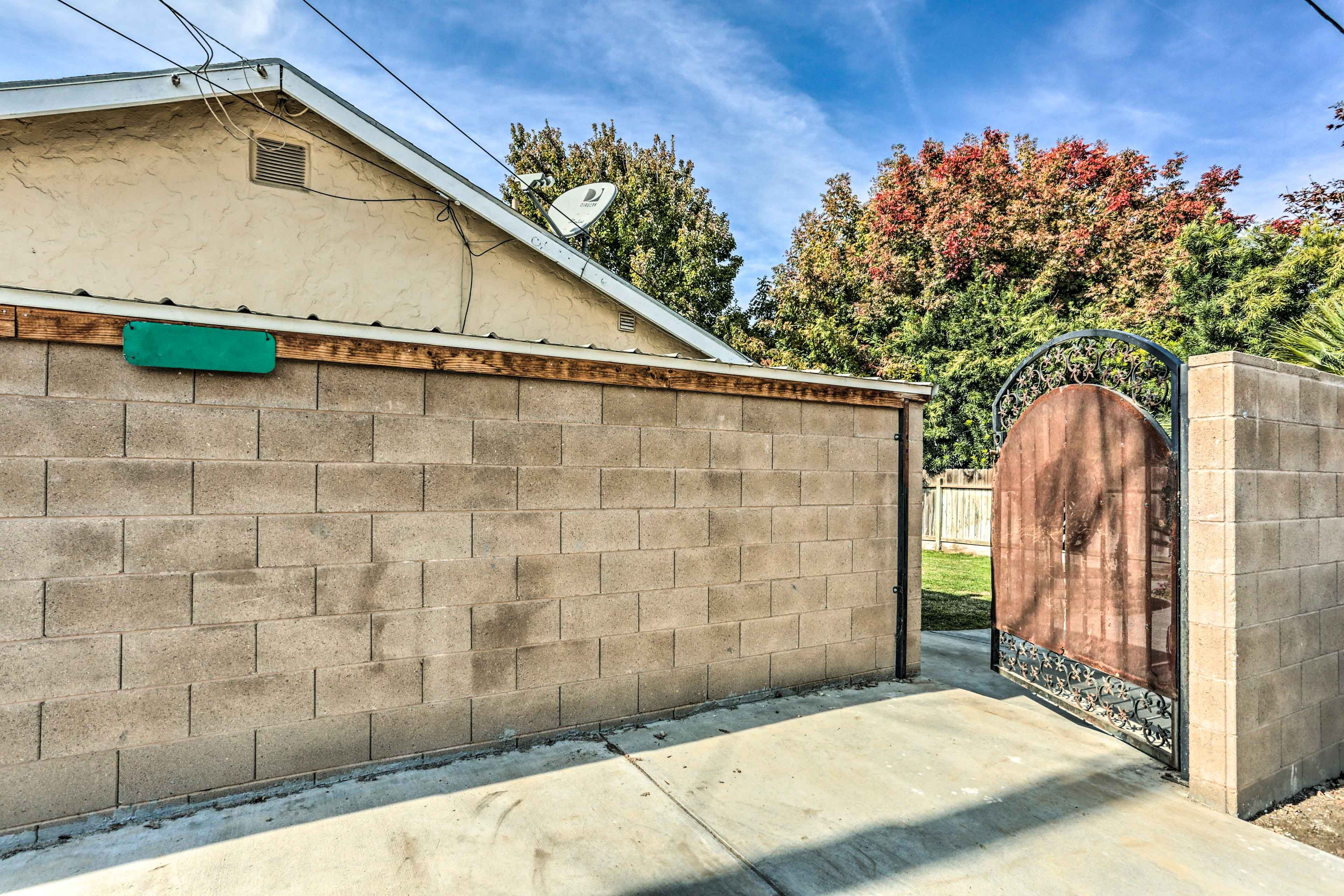 Property Exterior | Alley (Directly Behind House, 2 Vehicles)