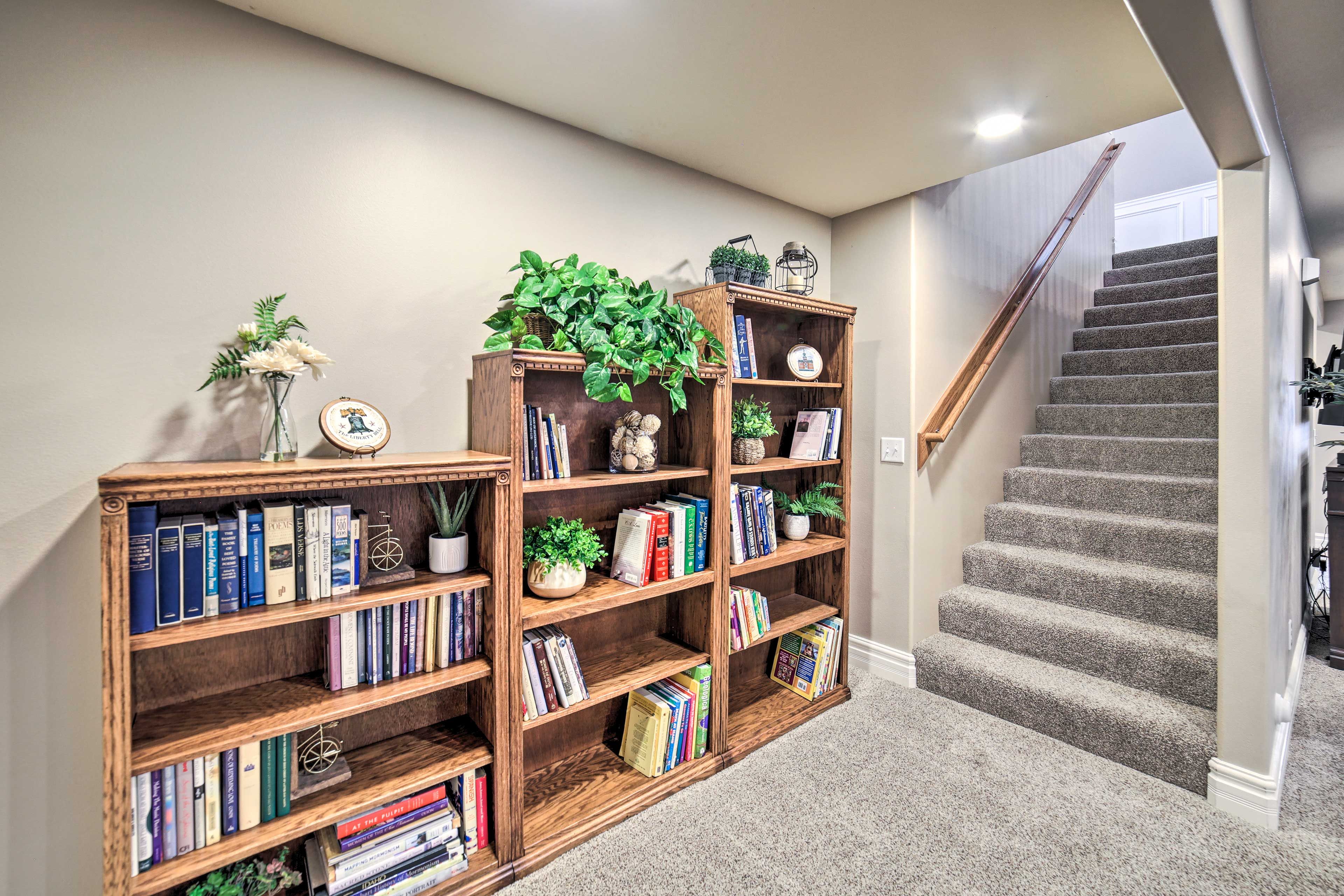Books & Board Games Provided