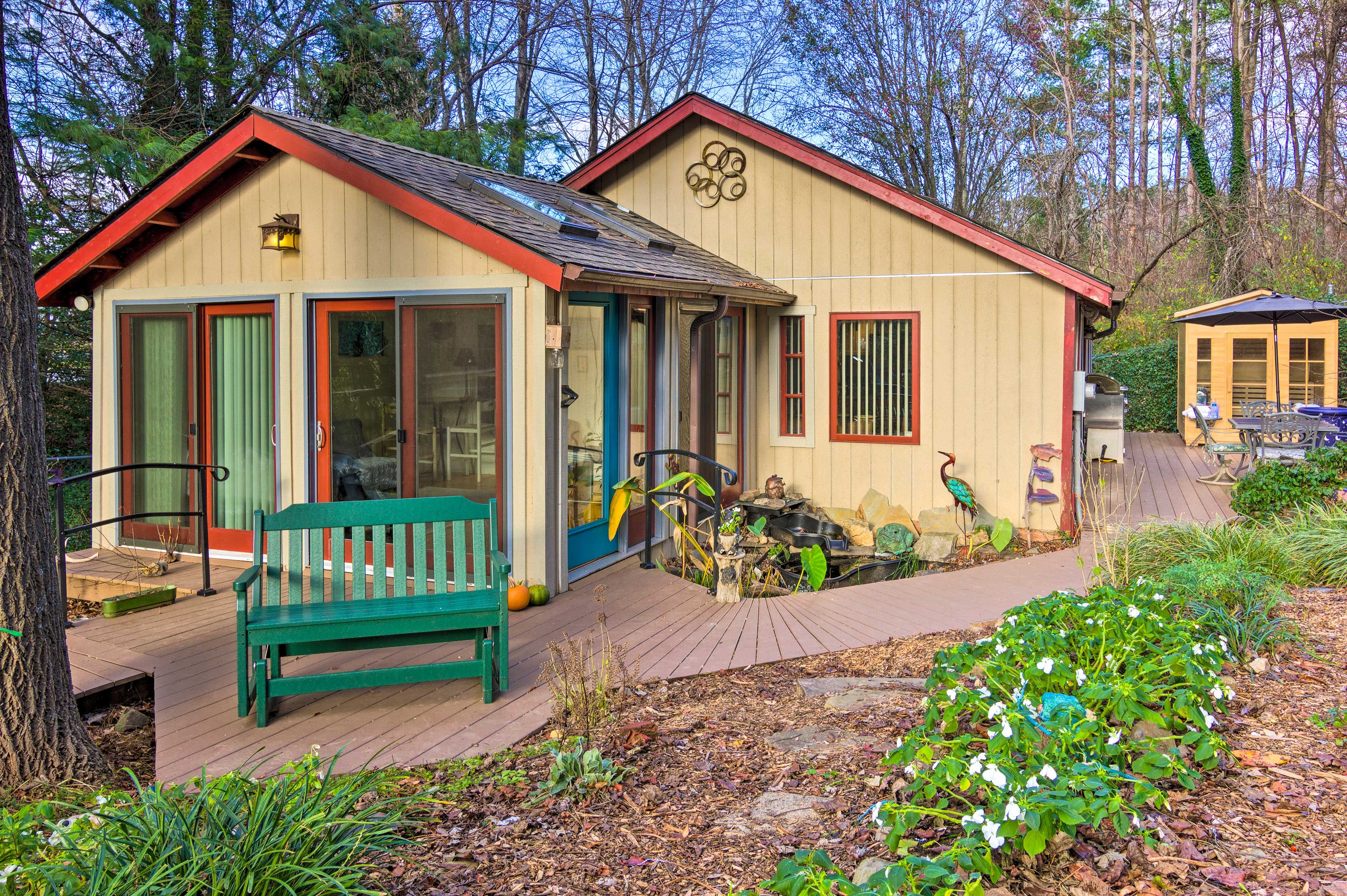 Cottage Exterior | Driveway Parking (2 Vehicles)