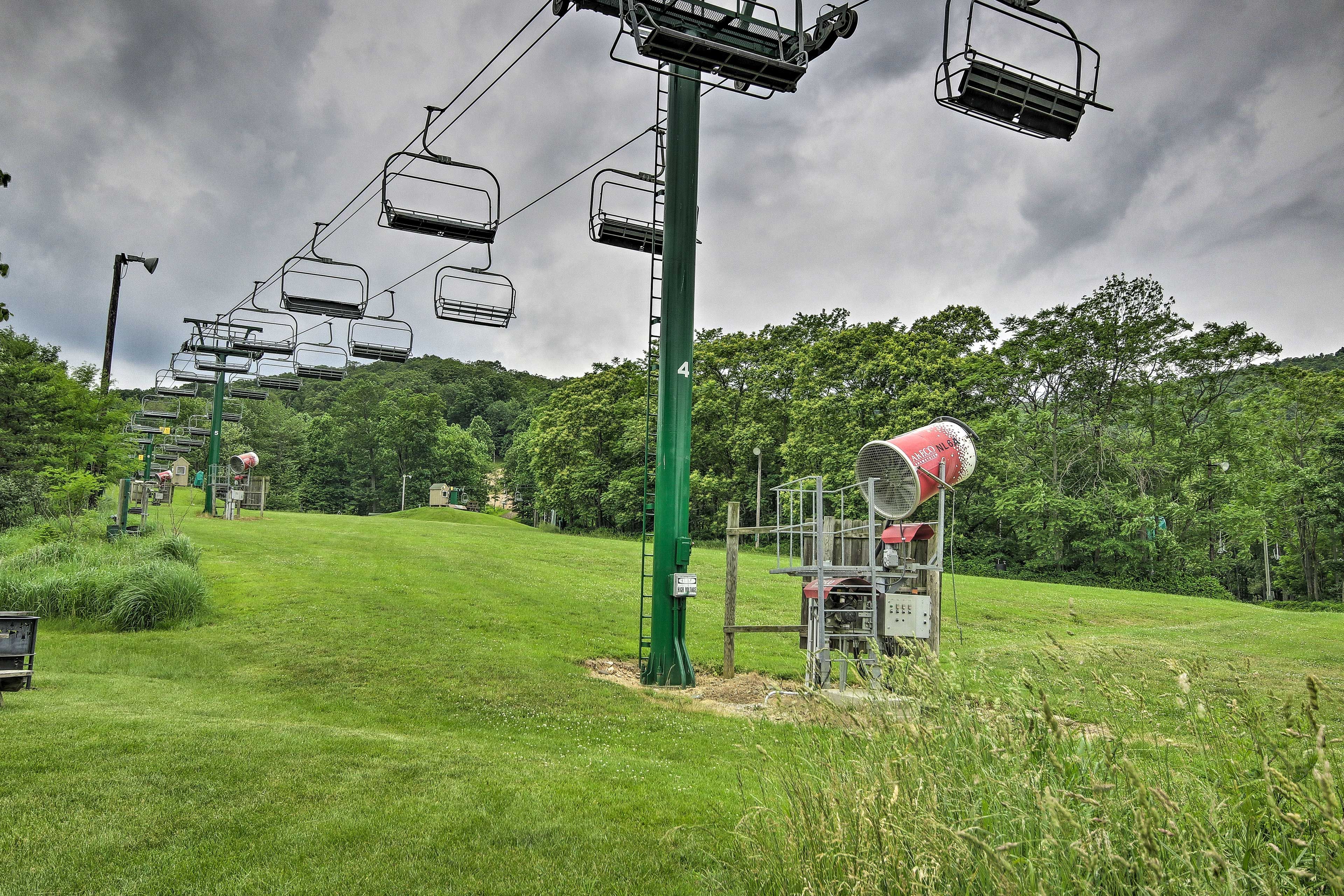 Walk to Ski Slopes