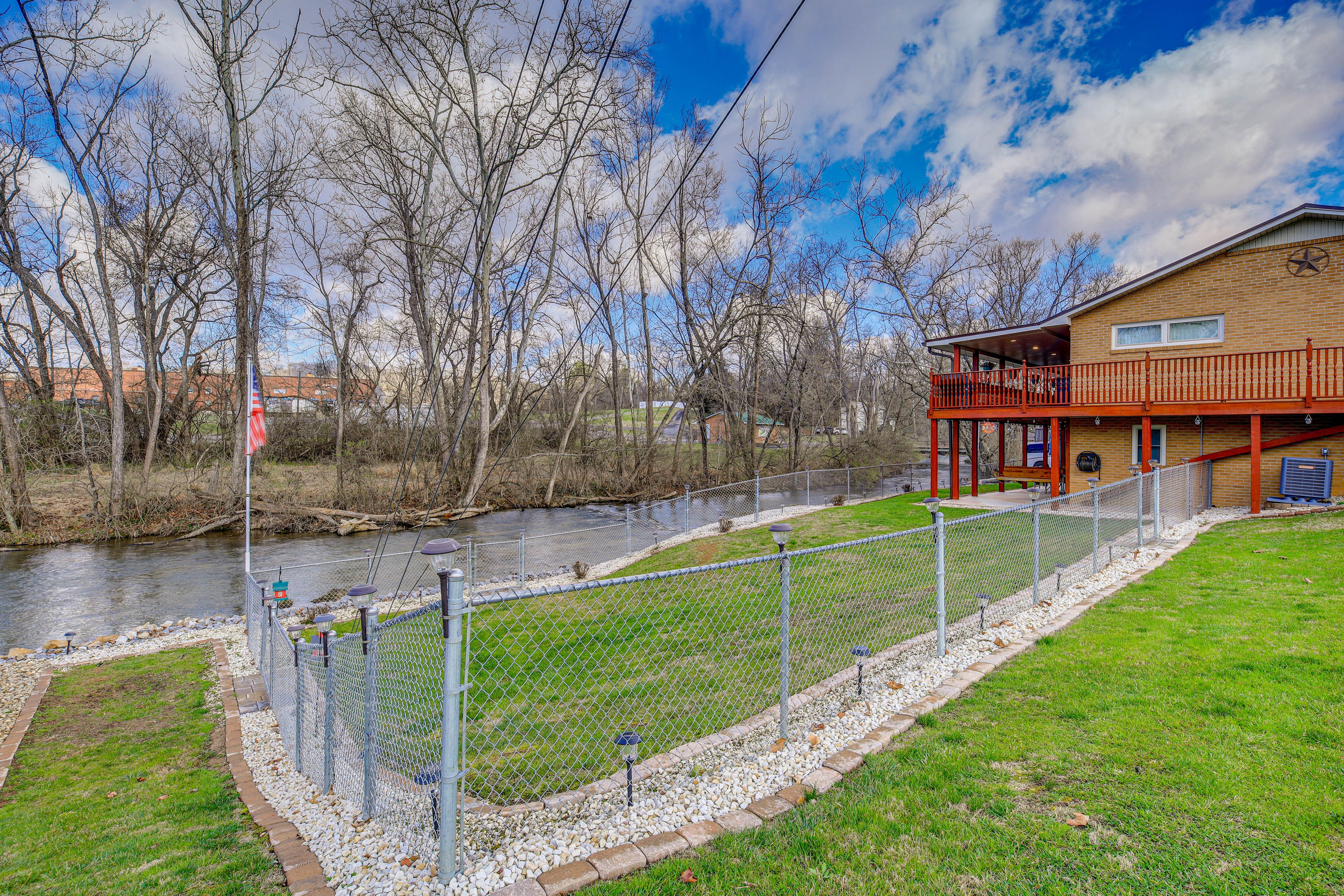Exterior | Shared Yard | Creek Access