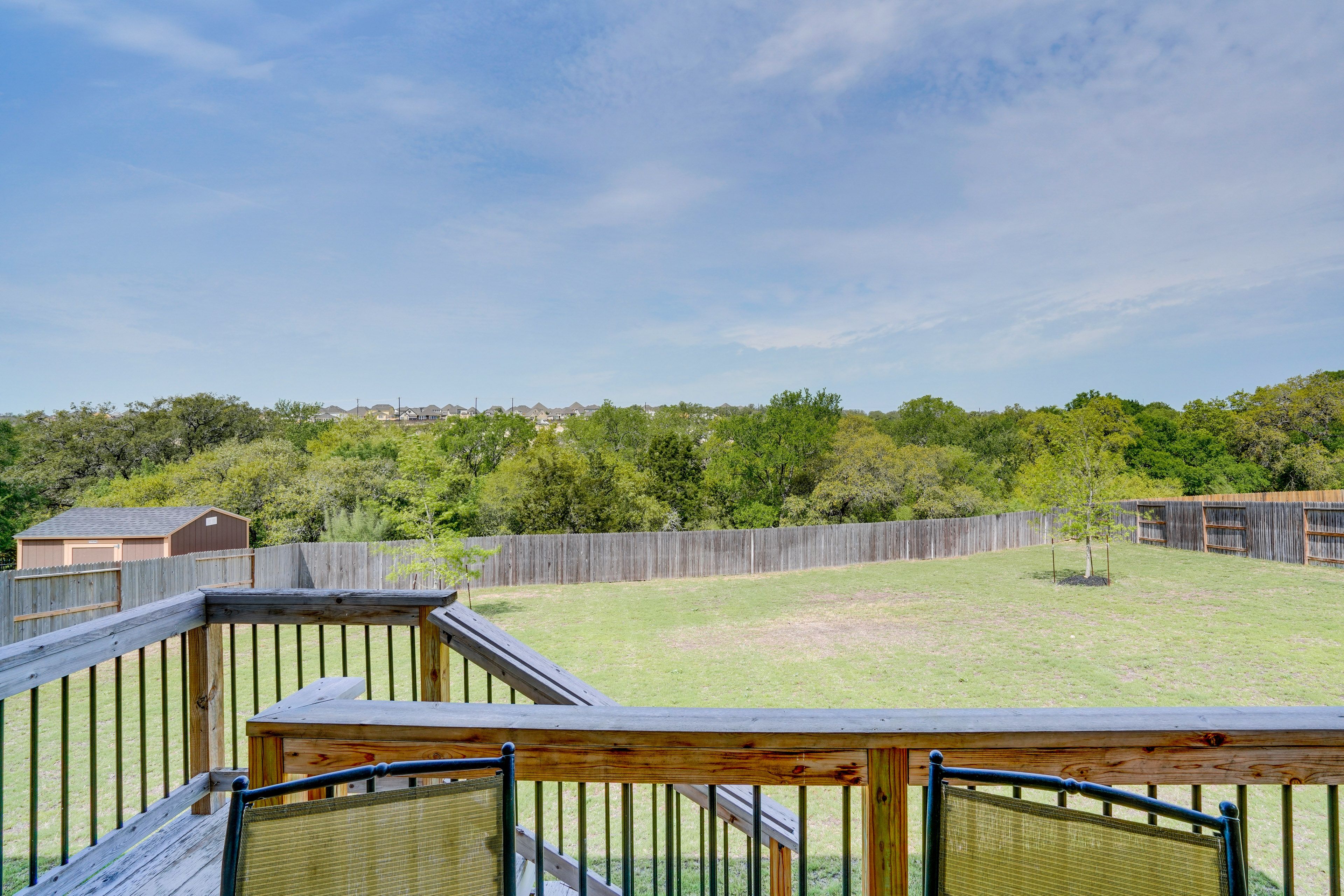 Private Backyard