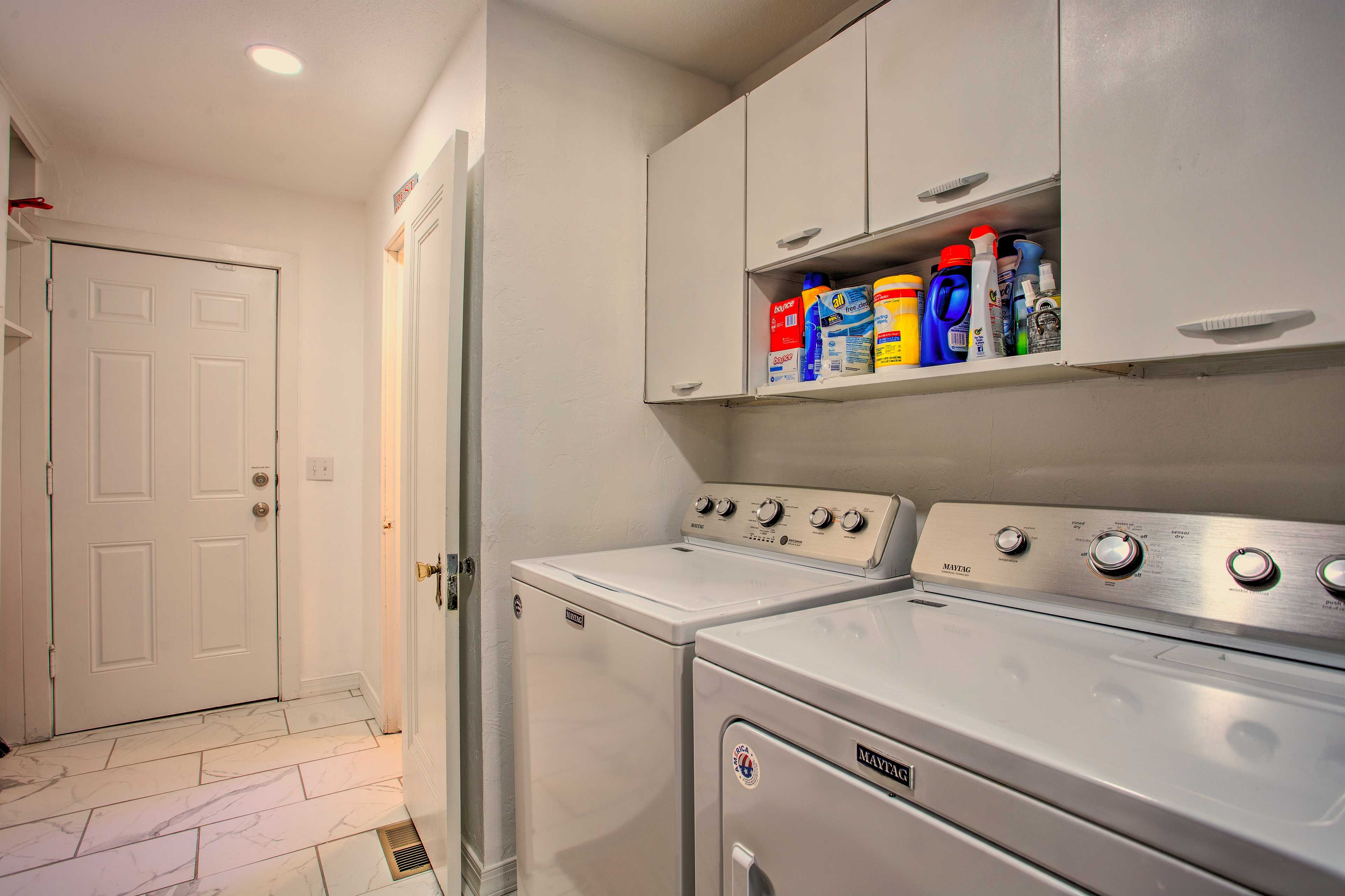 Laundry Room | Detergent Provided | Clothes Steamer