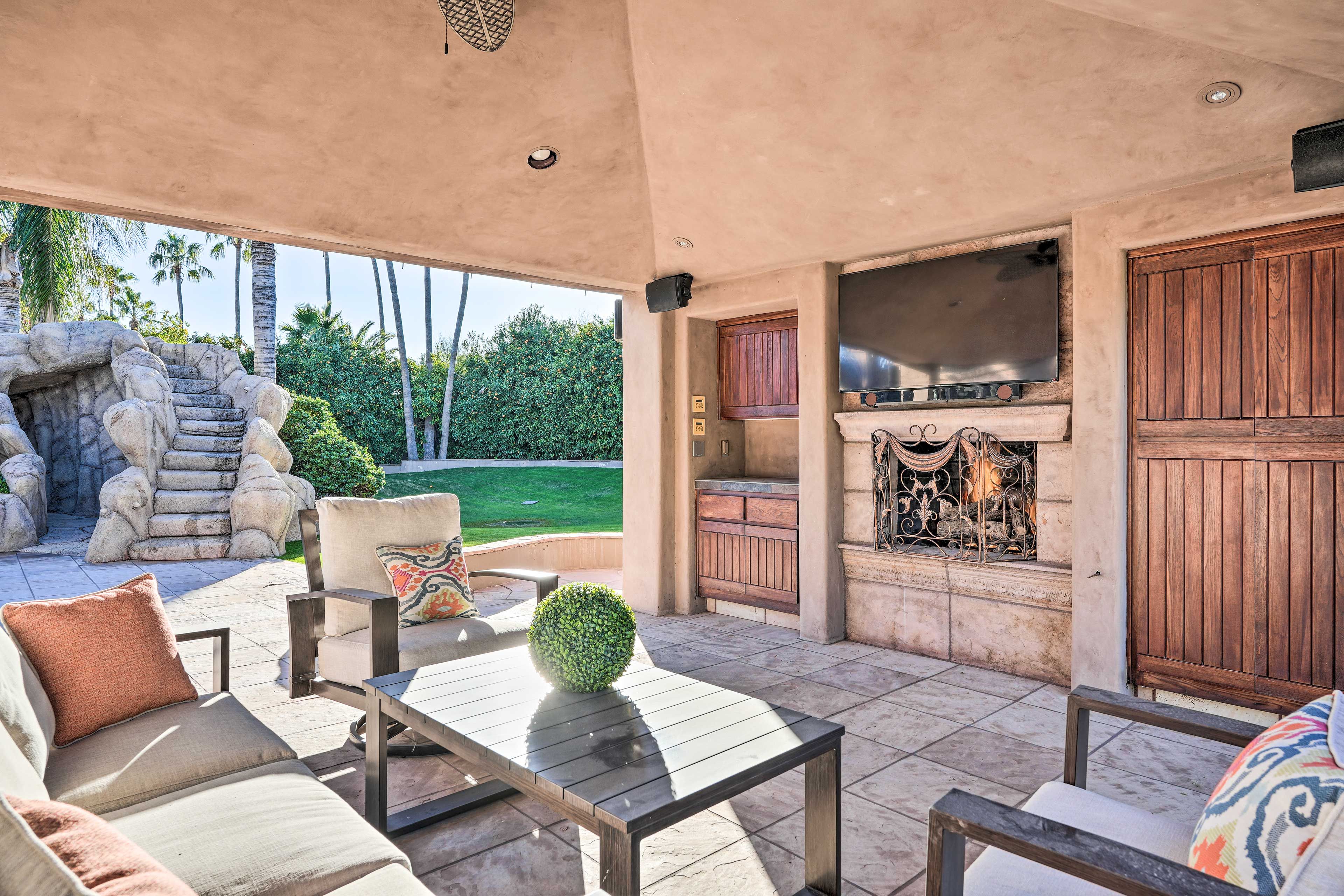 Furnished Patio | Shuffleboard | Mister System