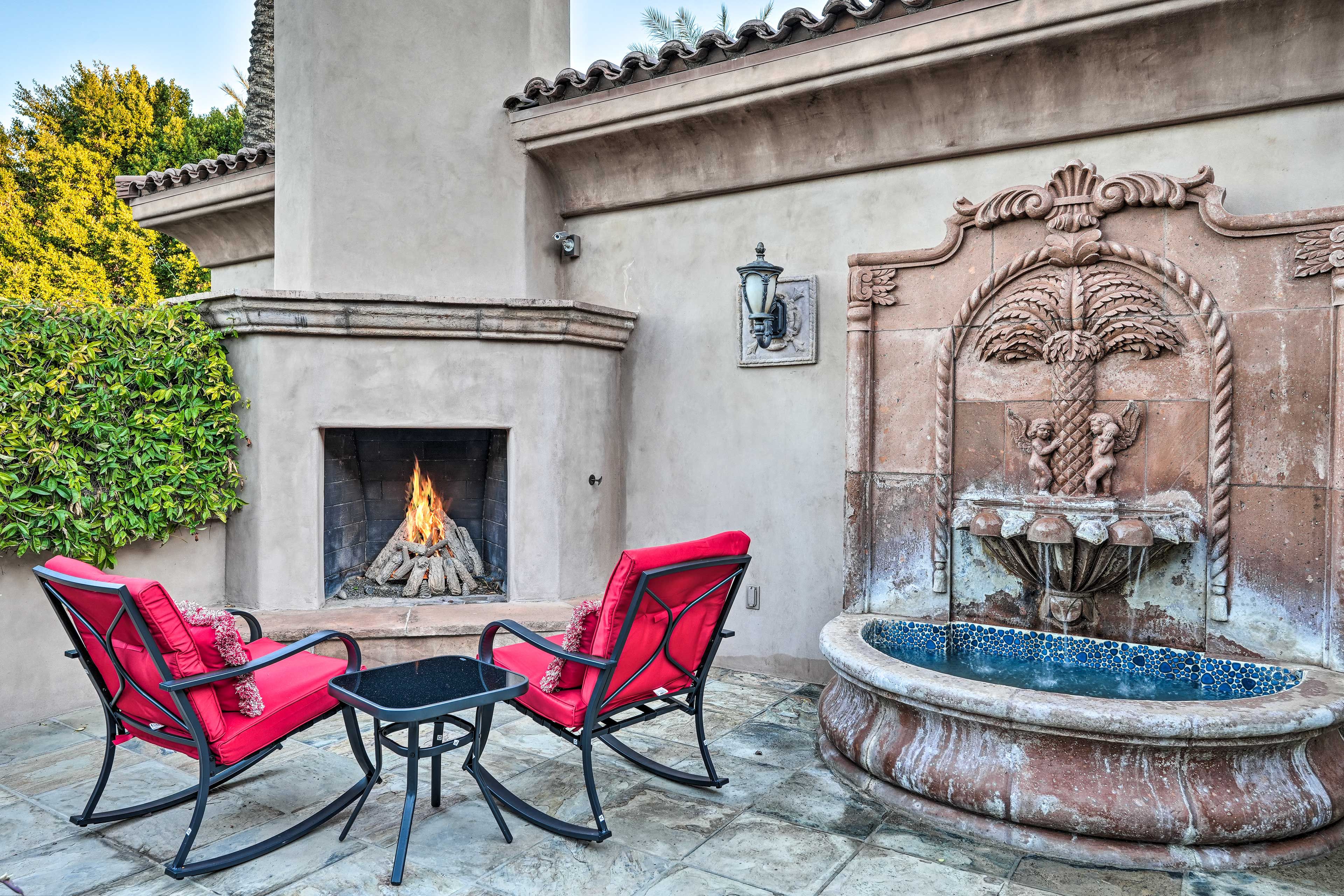 Outdoor Fireplace