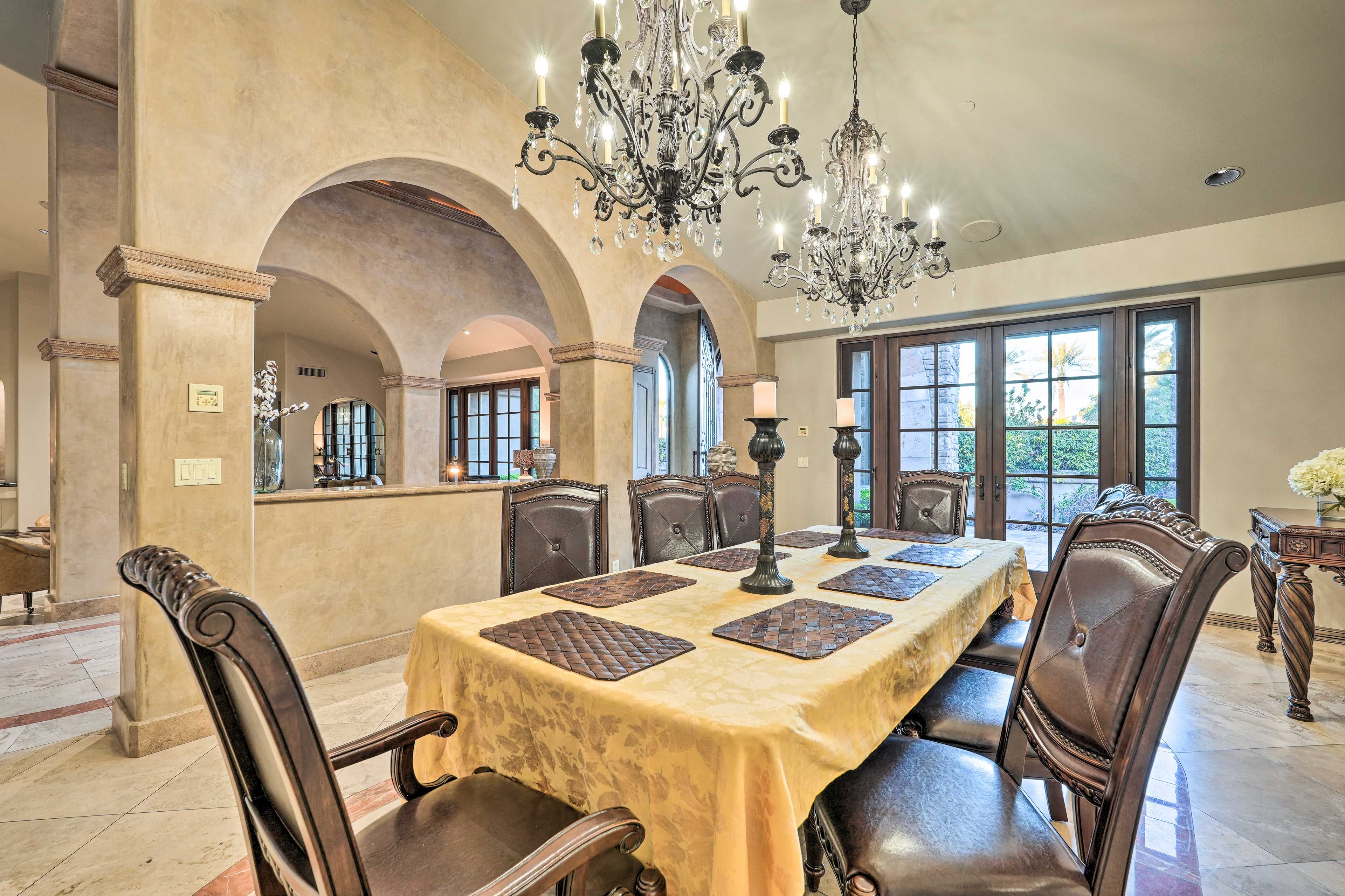 Dining Room | Dishware/Flatware Provided