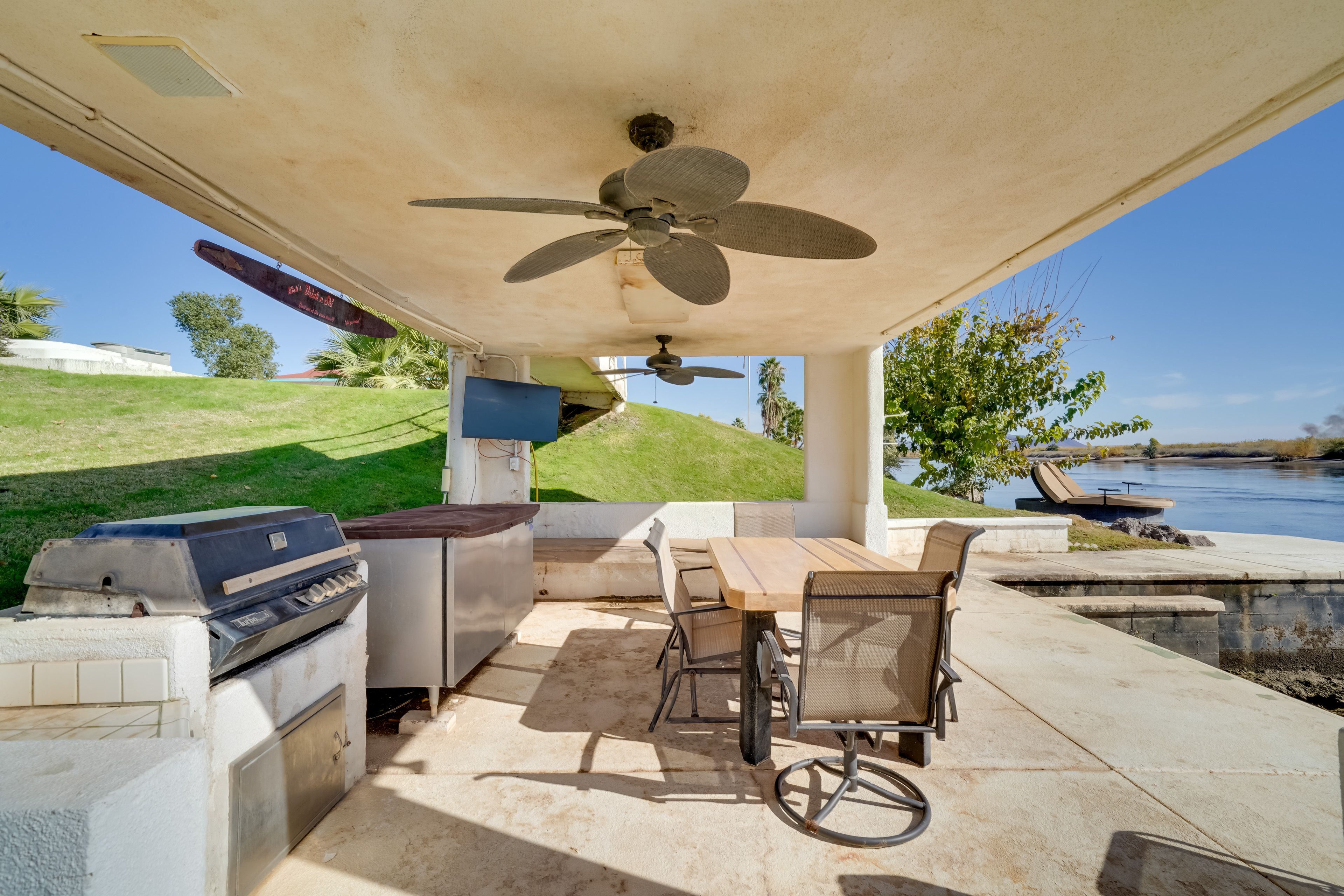 Gazebo | Outdoor Dining Space | River Access | Single-Story Home