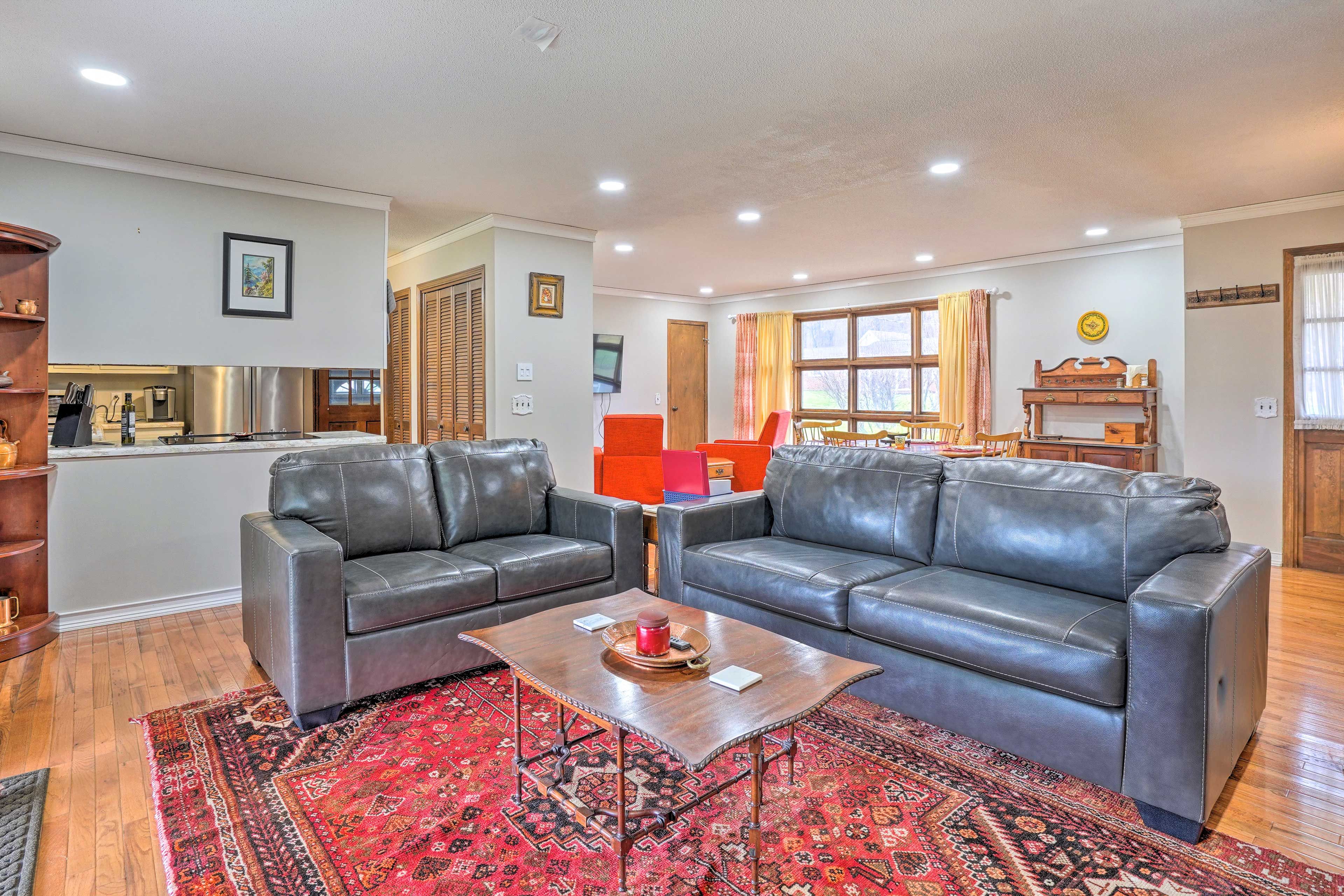Living Room | Free WiFi | Sleeper Sofa