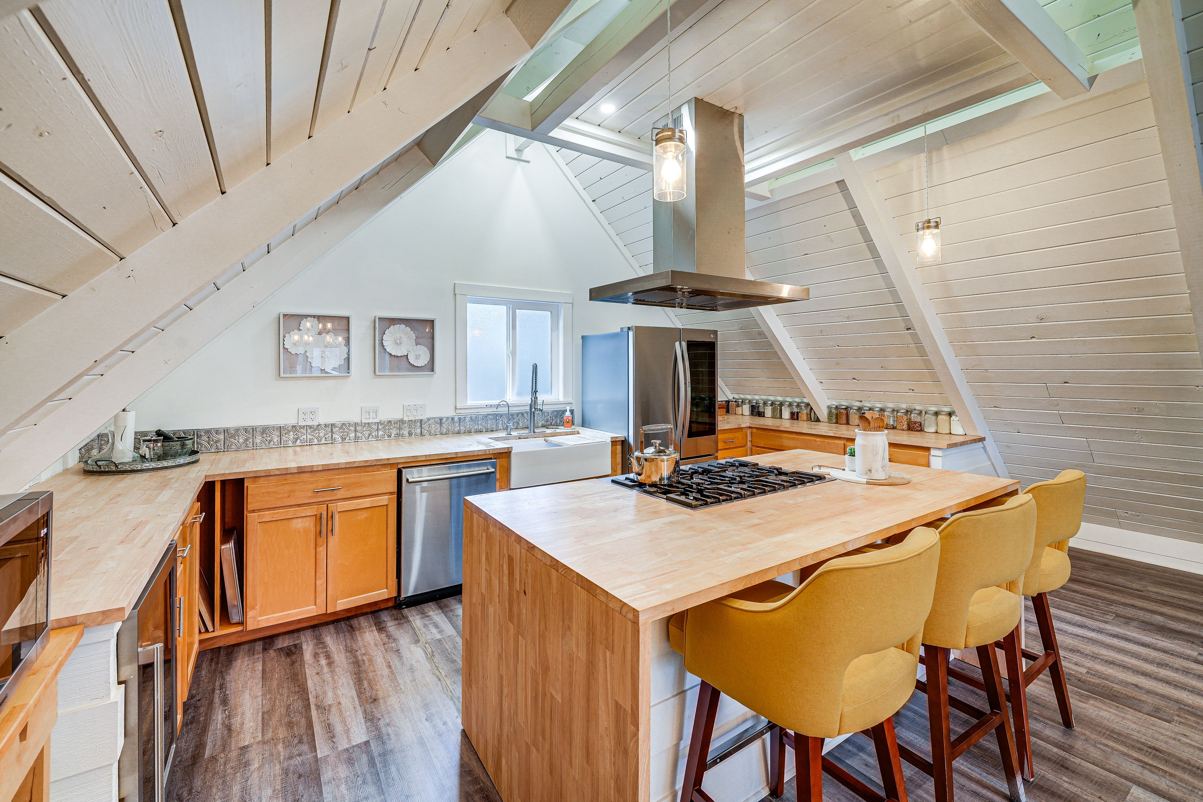 Kitchen | 2nd Floor | Bar Seating | Drip Coffee Maker | Cooking Basics | Spices