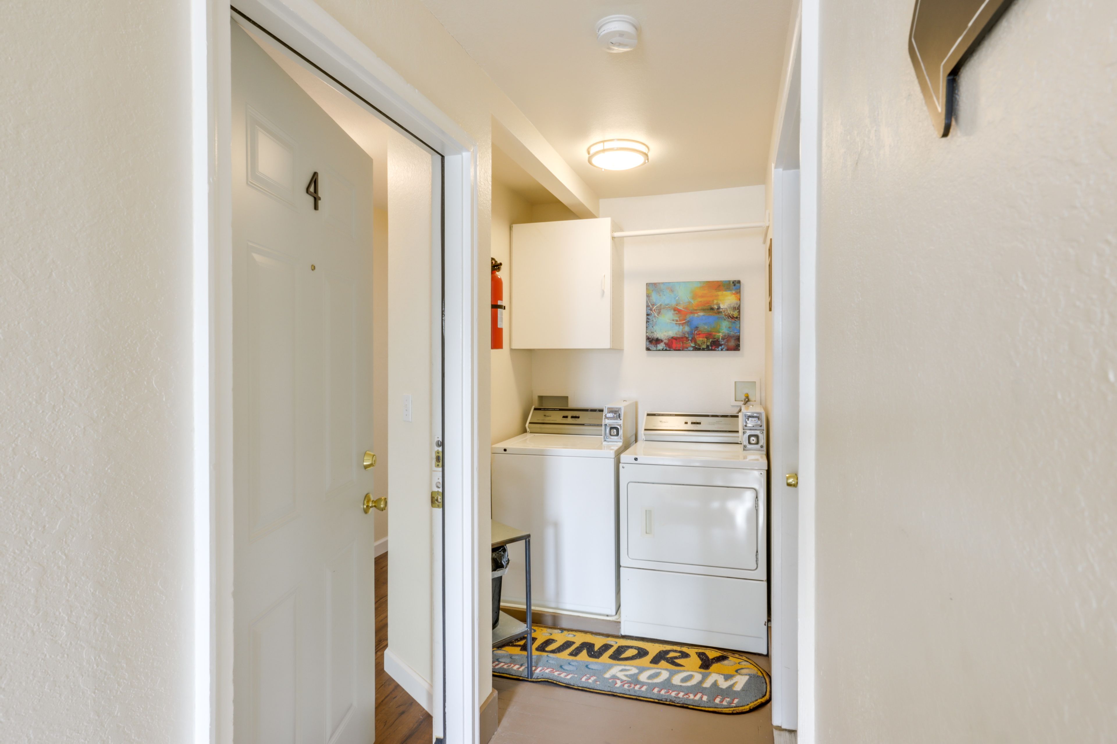 Shared Washer & Dryer