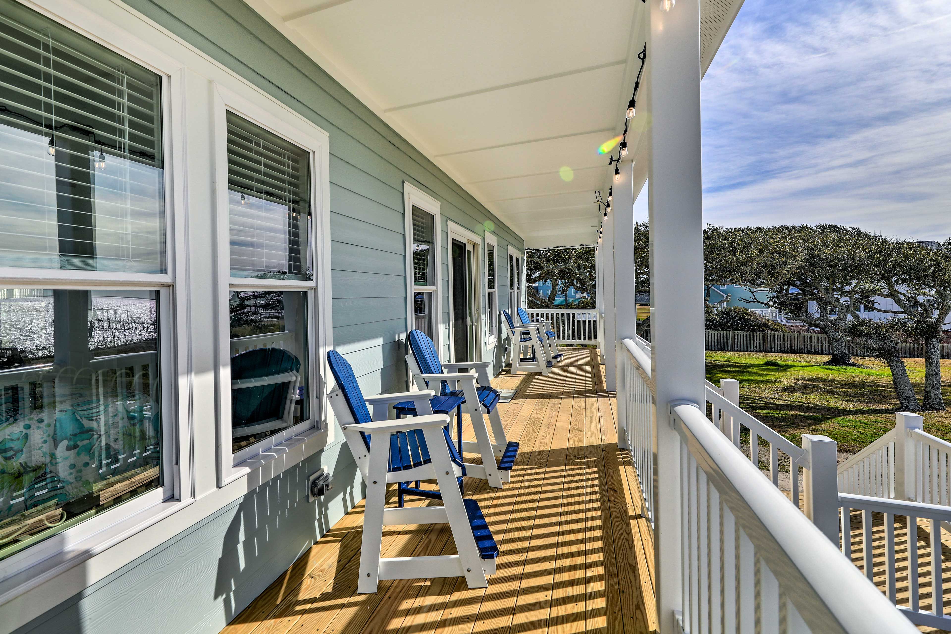 Covered Deck | Ocean View