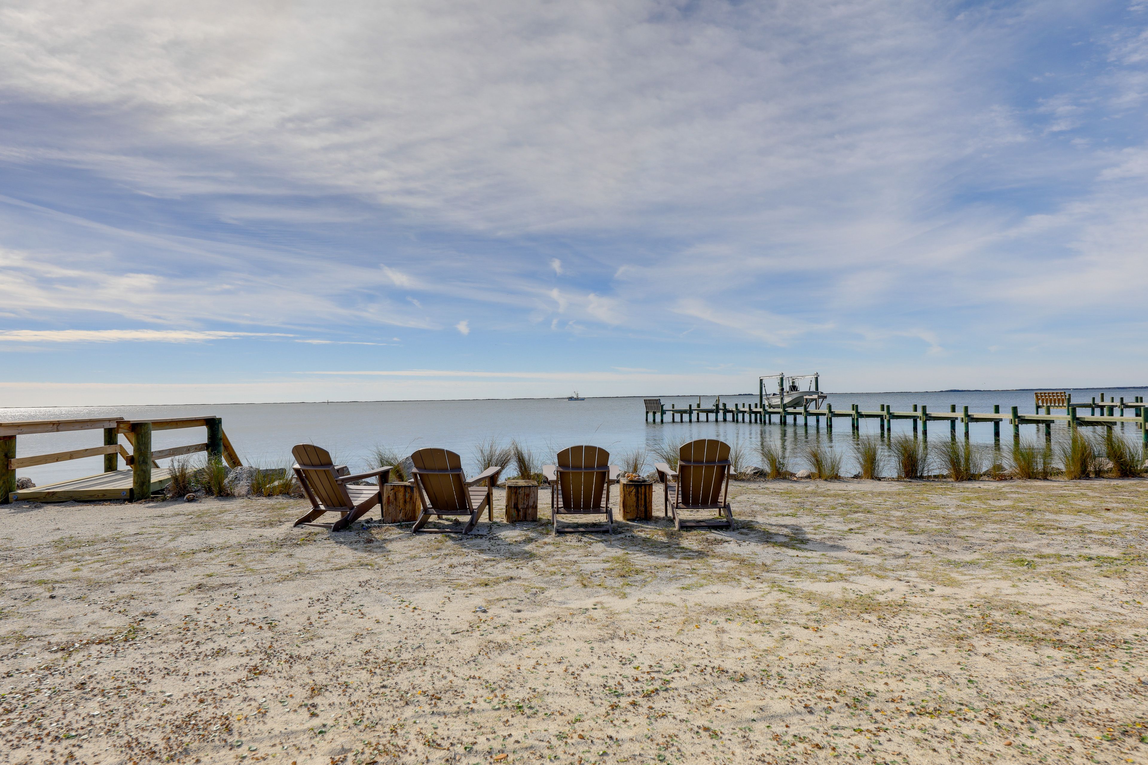 Exterior | Waterfront Location | Seating | Sunset Views