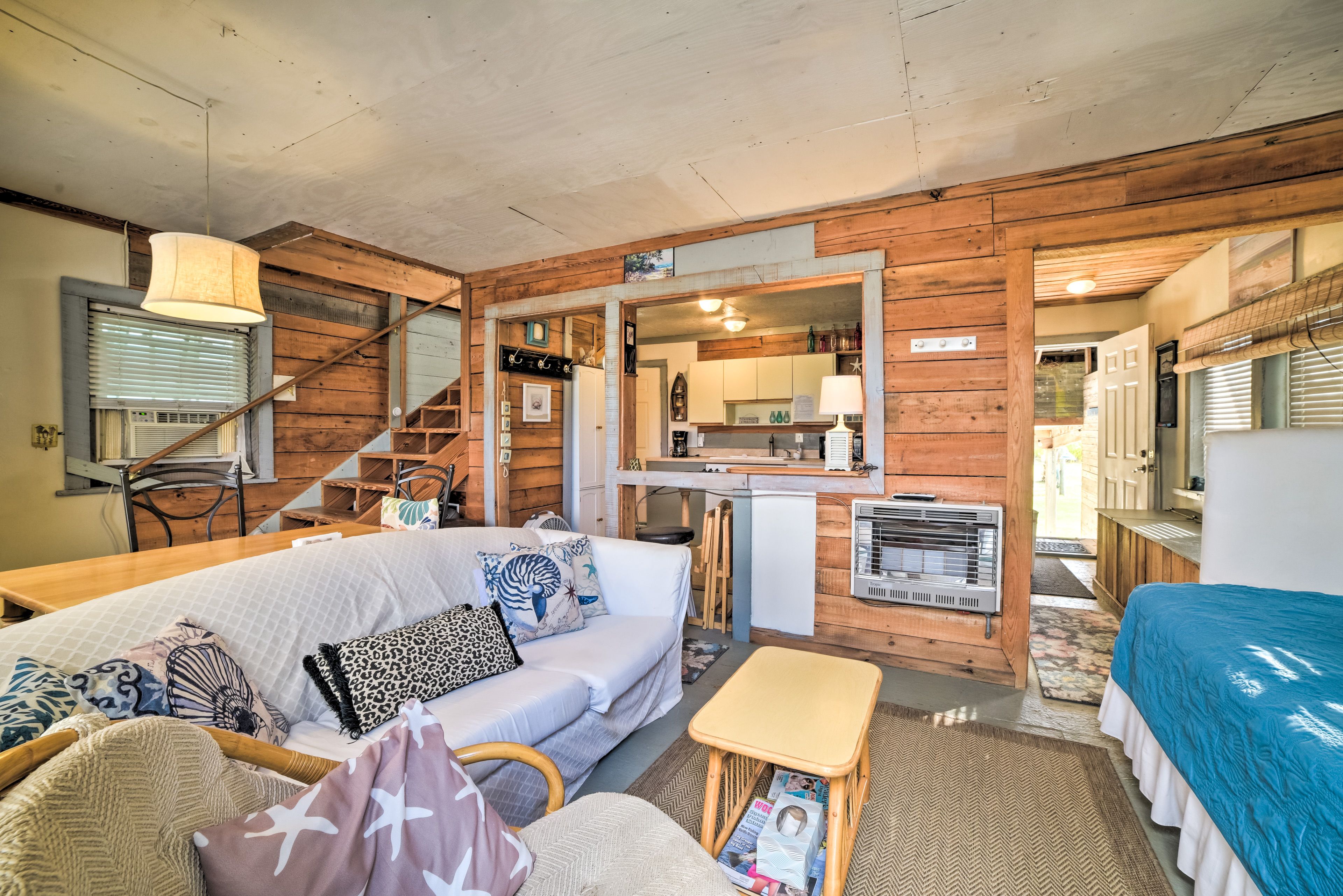 Perry Vacation Rental | 1BR | 1BA | 600 Sq Ft | Access Only By Stairs
