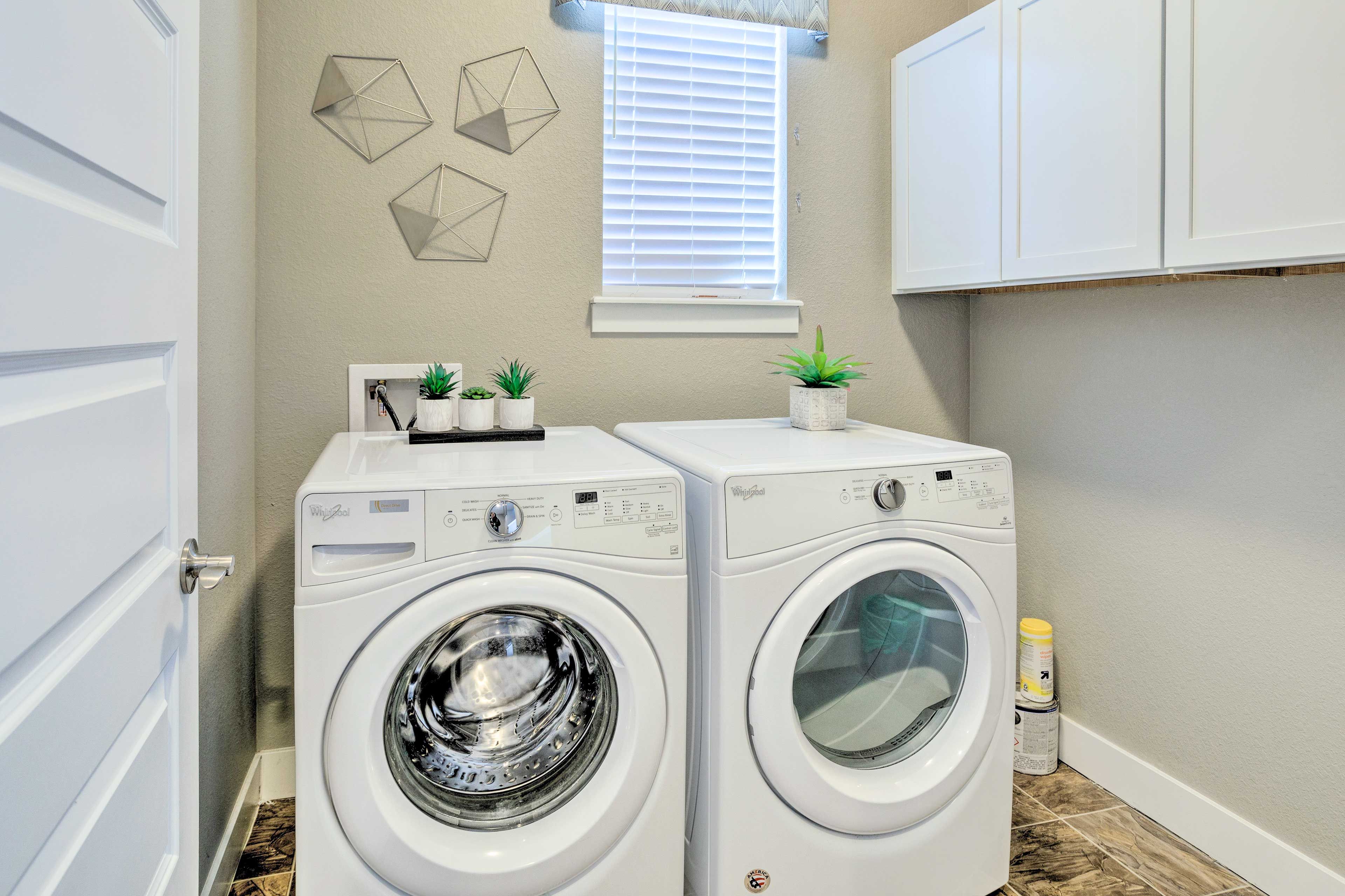 Laundry | Detergent Provided
