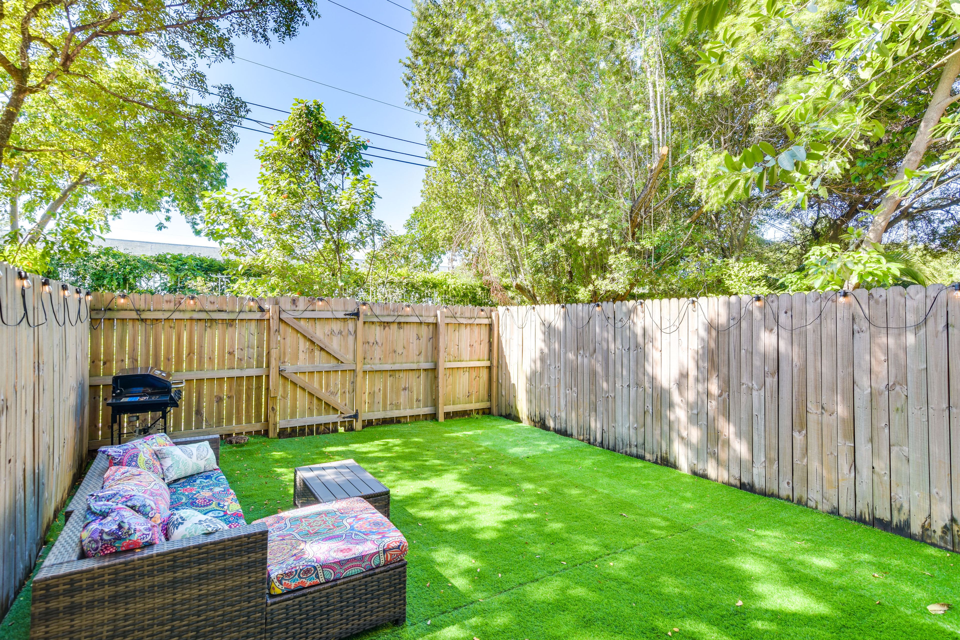 Backyard | Outdoor Dining Area | Gas Grill (Propane Provided)