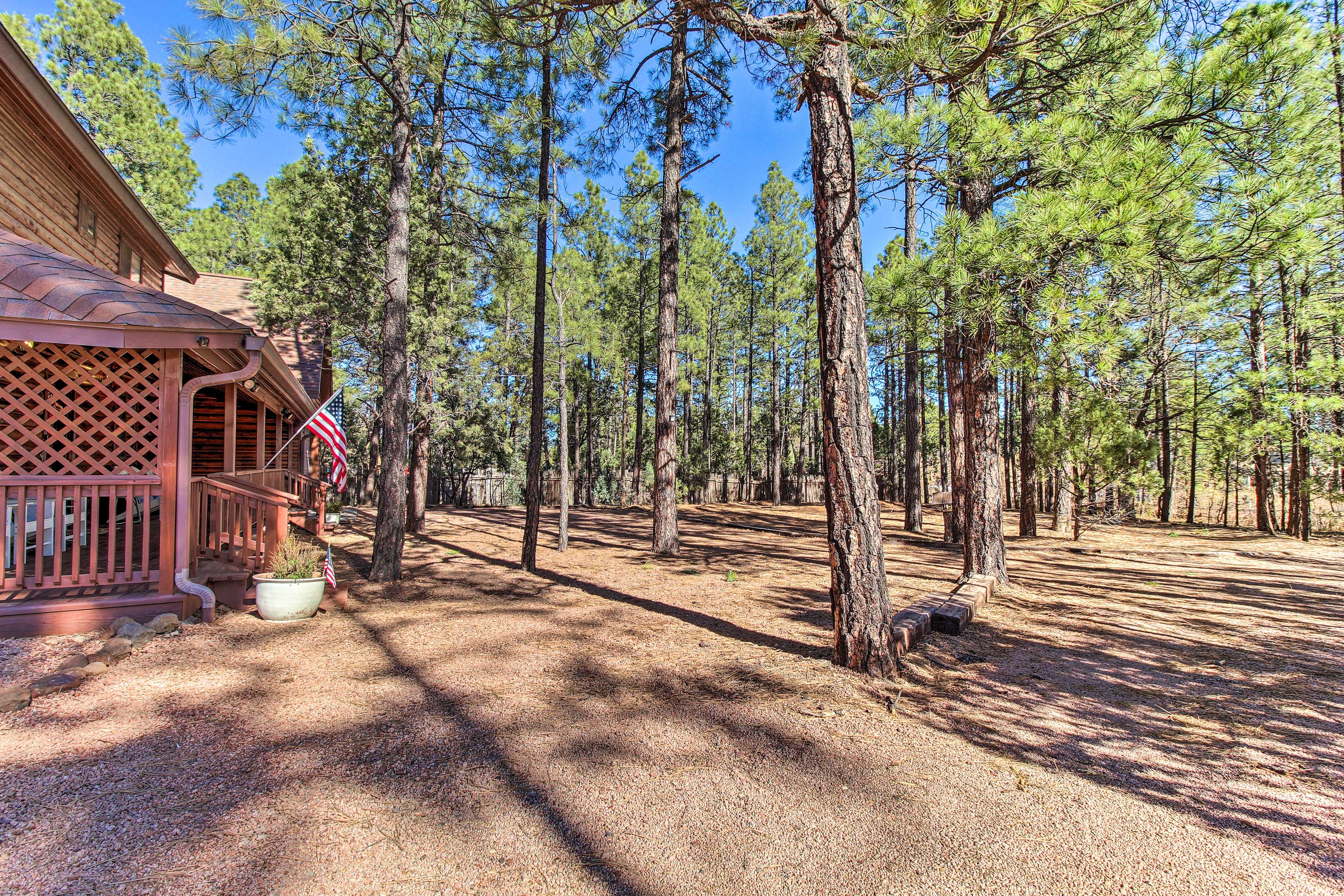 Yard | Wooded Surroundings