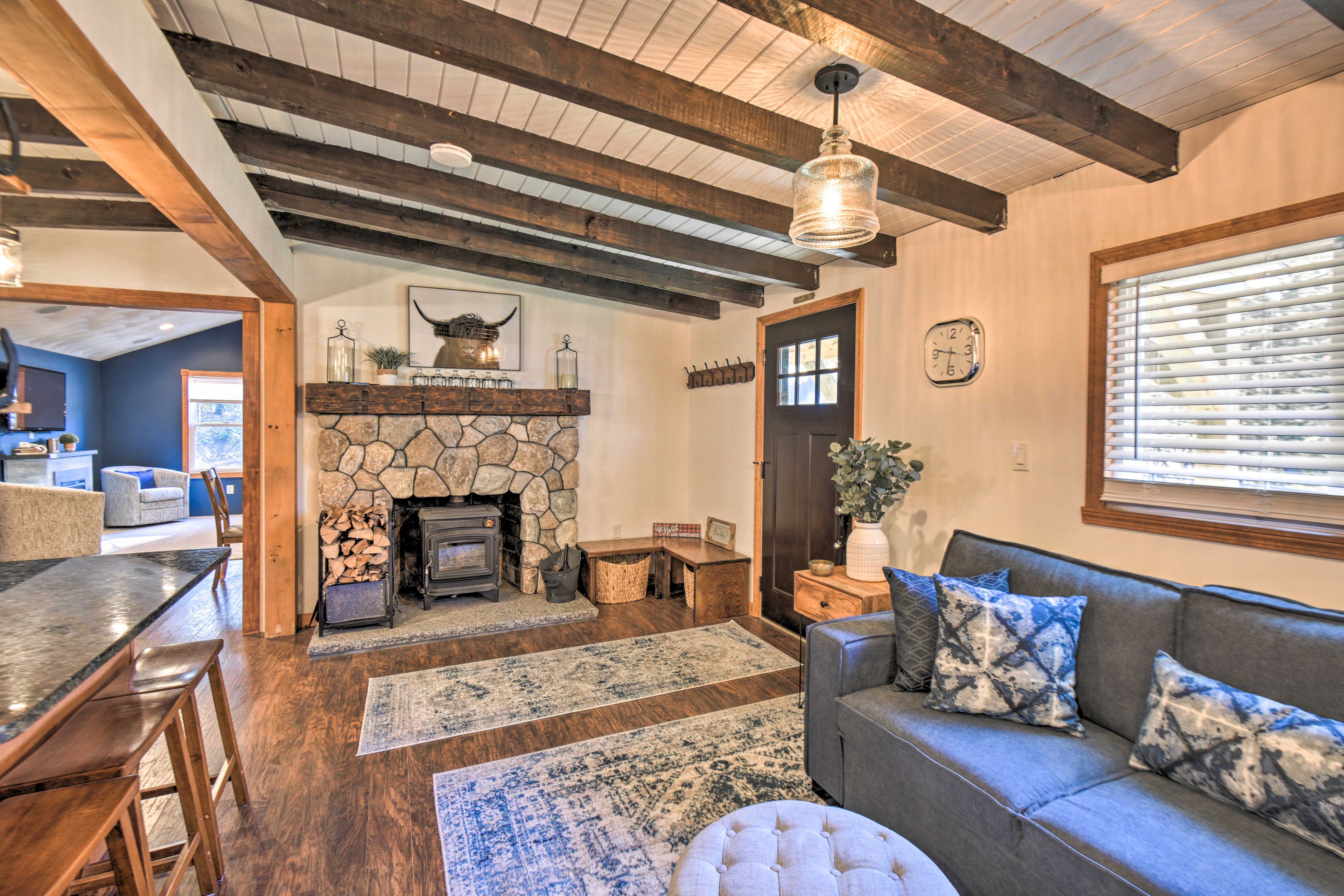 Moultonborough Vacation Rental | 3BR | 1BA | 1,144 Sq Ft | 2 Steps to Enter