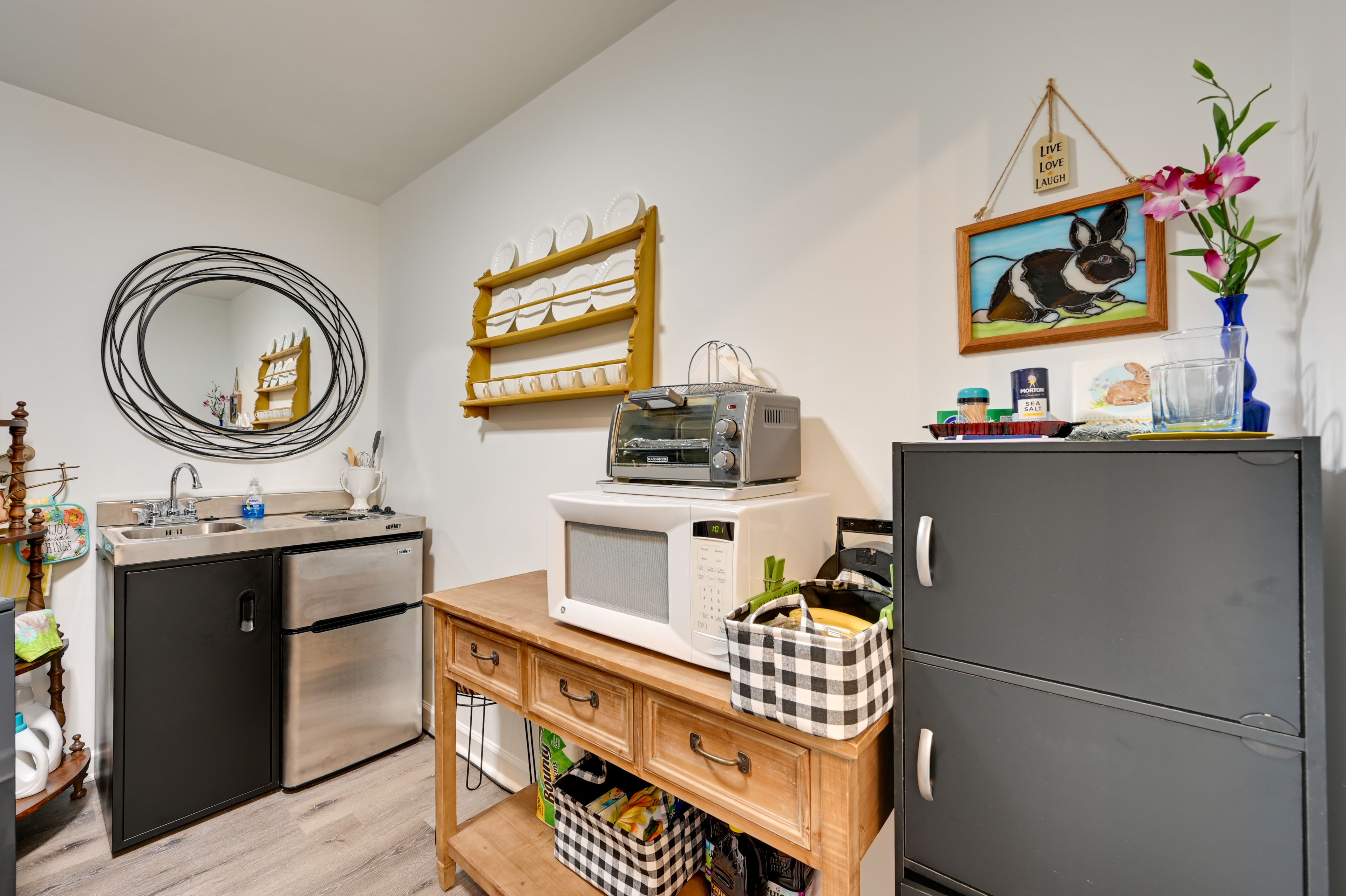 Kitchenette | Washer & Dryer | Upper Level