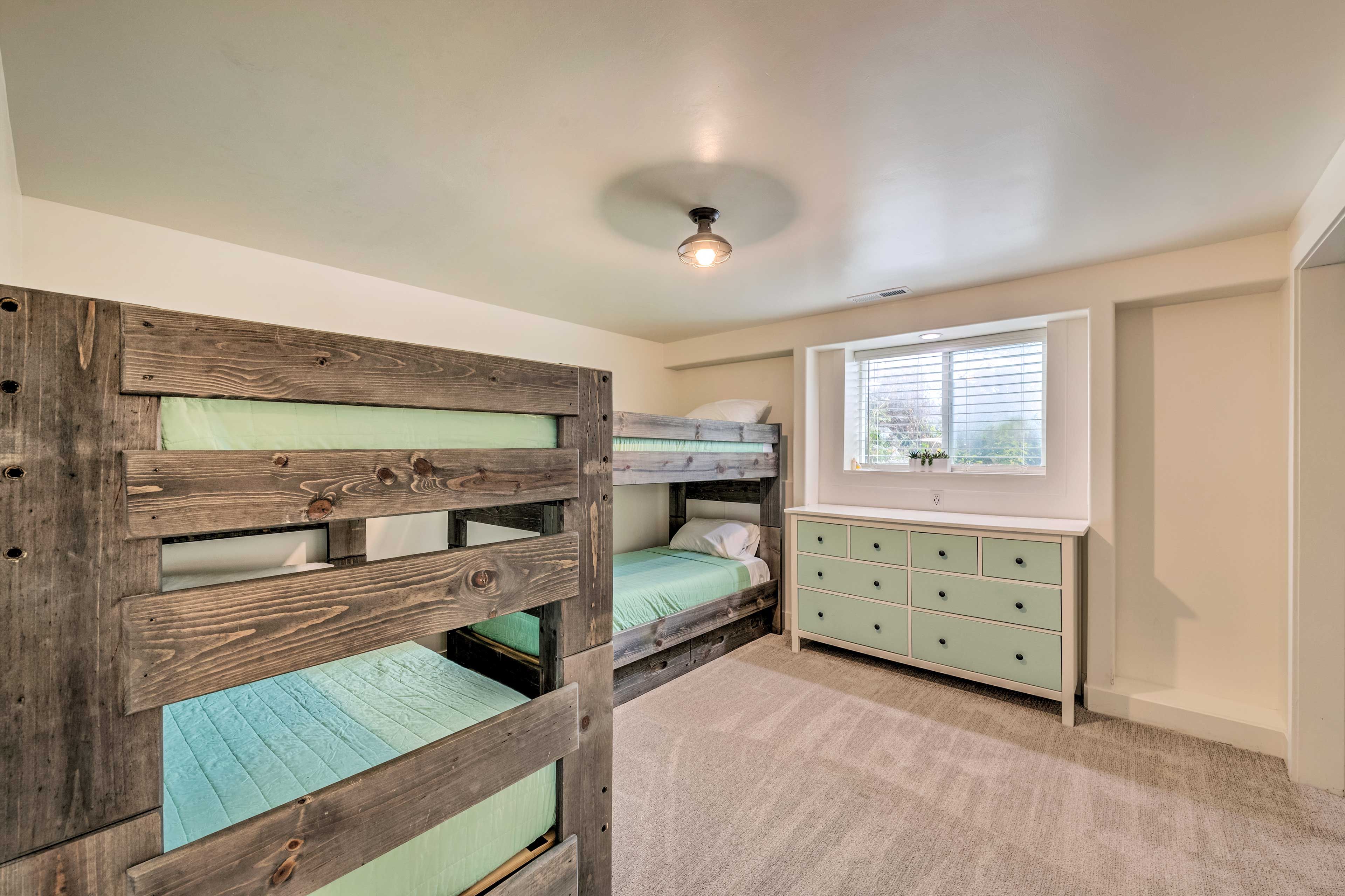 Bedroom 5 | Lower Level | 2 Twin Bunk Beds