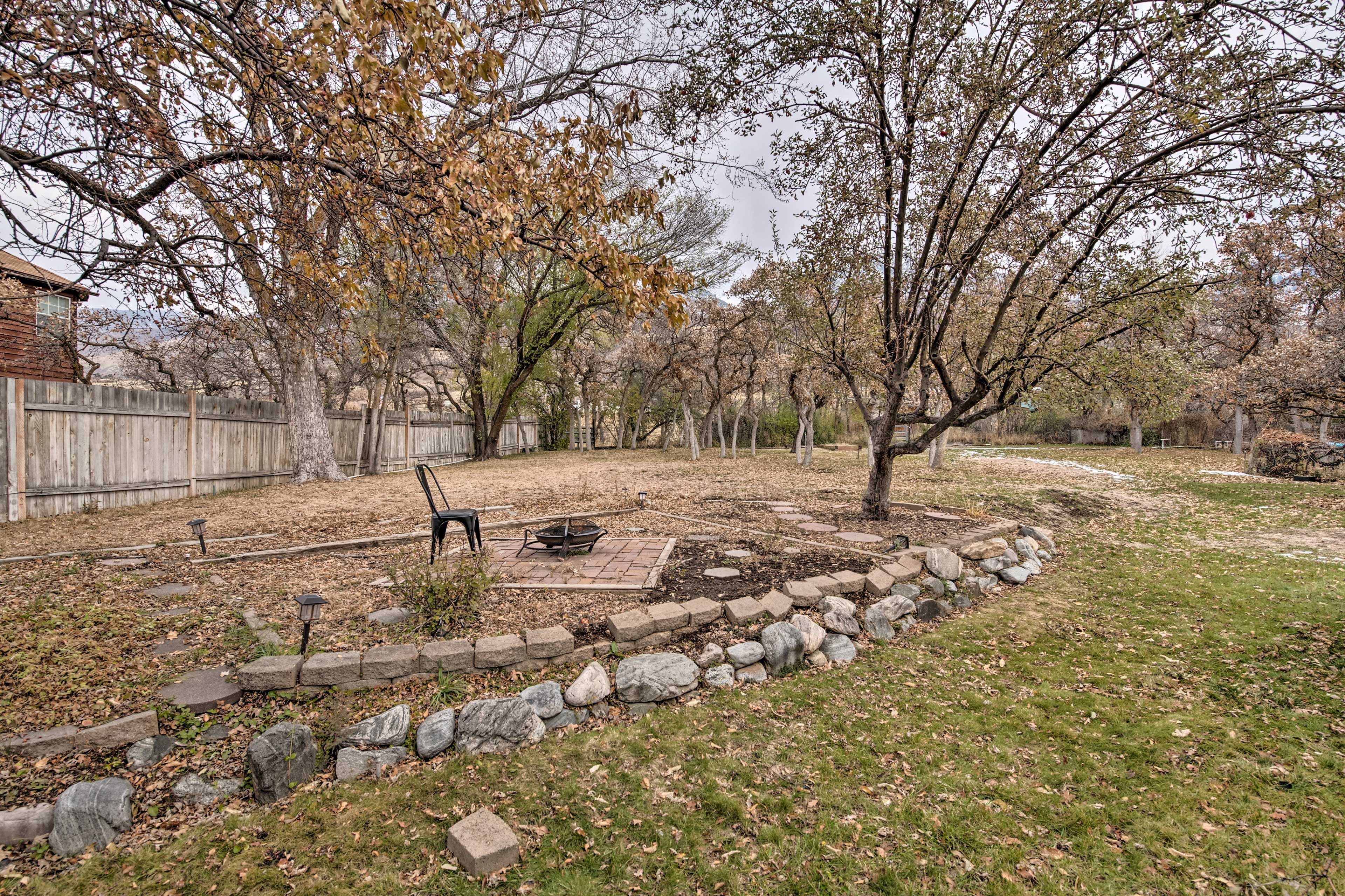 Fenced Backyard
