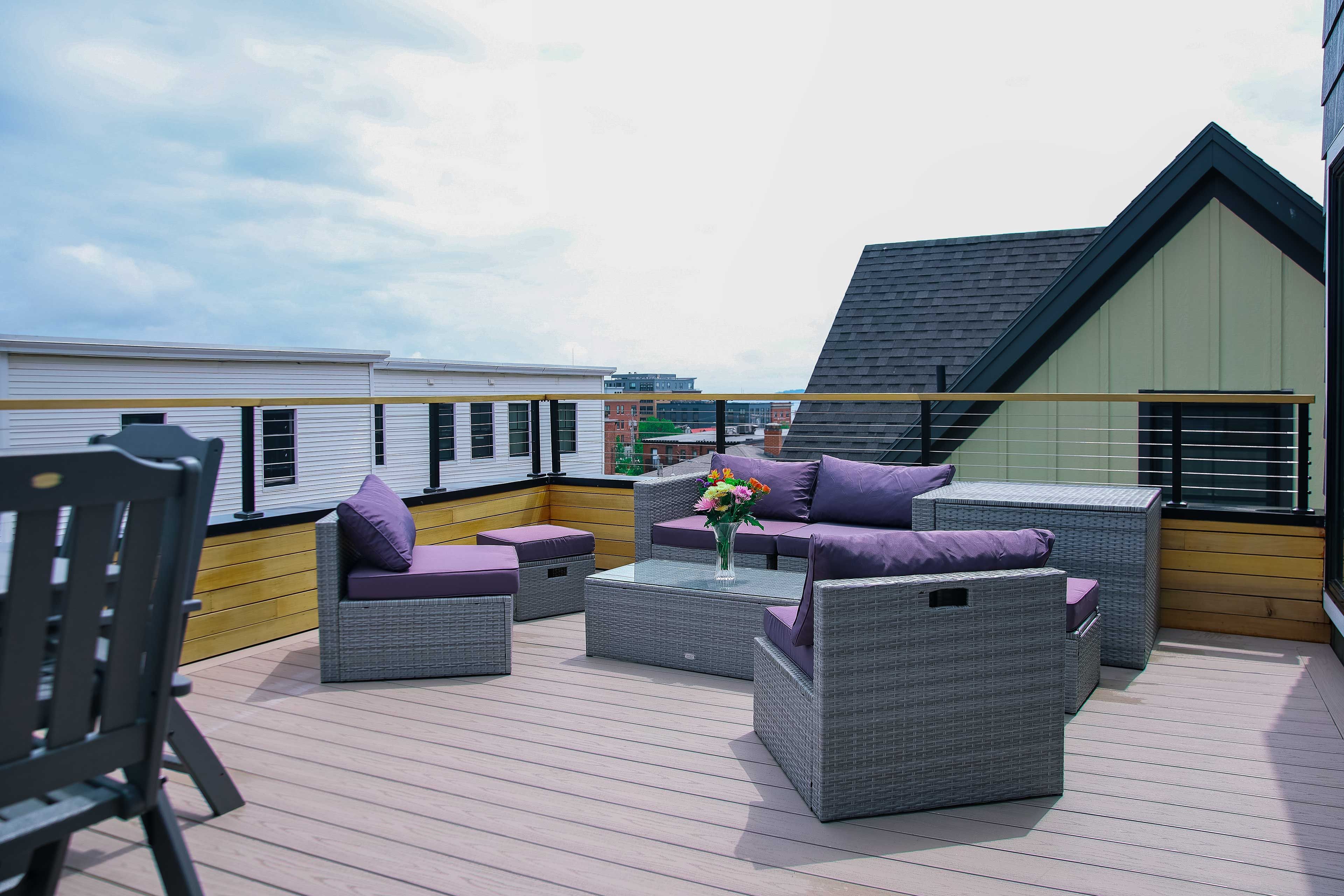 Rooftop Patio | Ocean Views