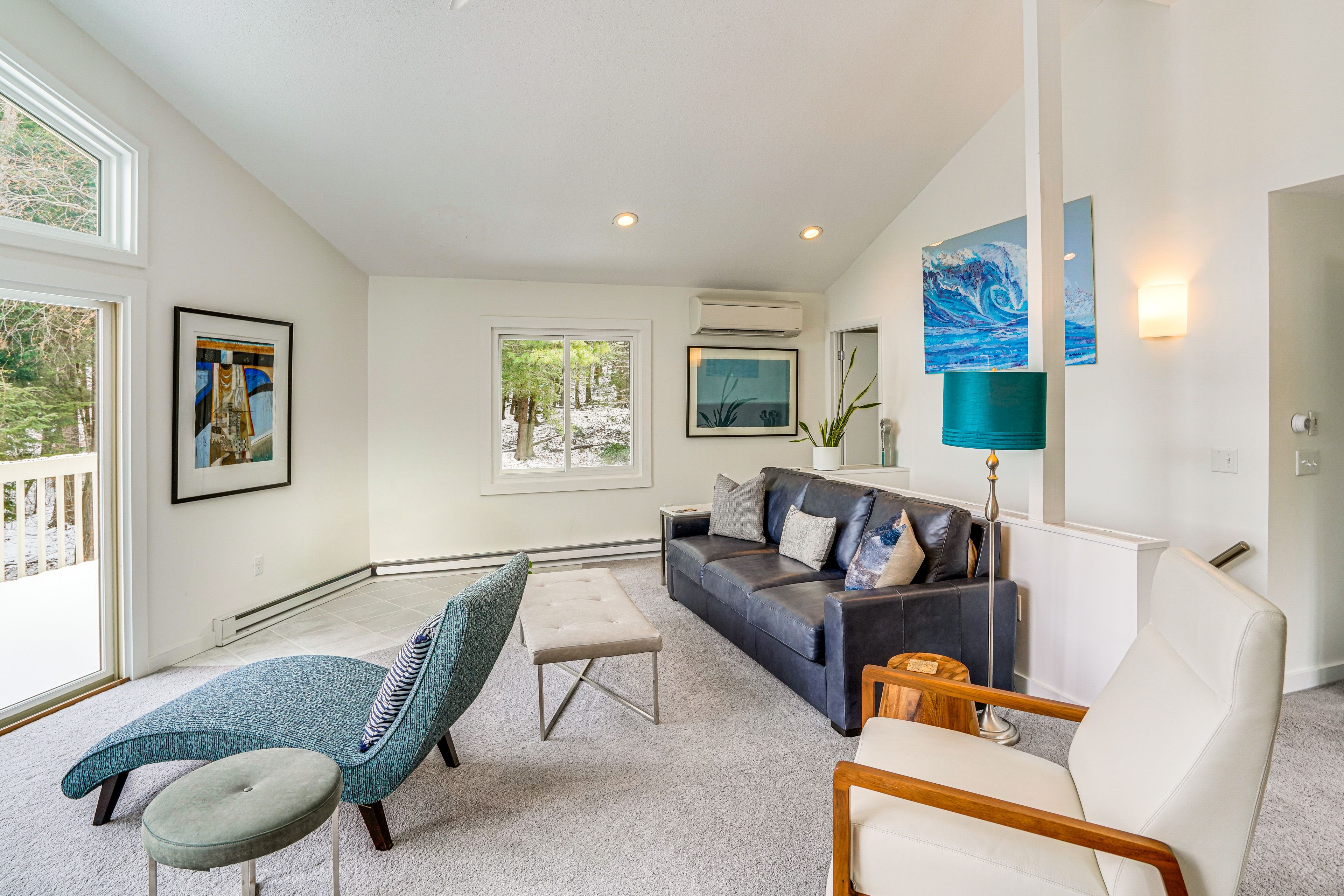 Living Room | 2 Wood-Burning Stoves (Wood Provided ) | 2 Smart TVs | 3 Decks