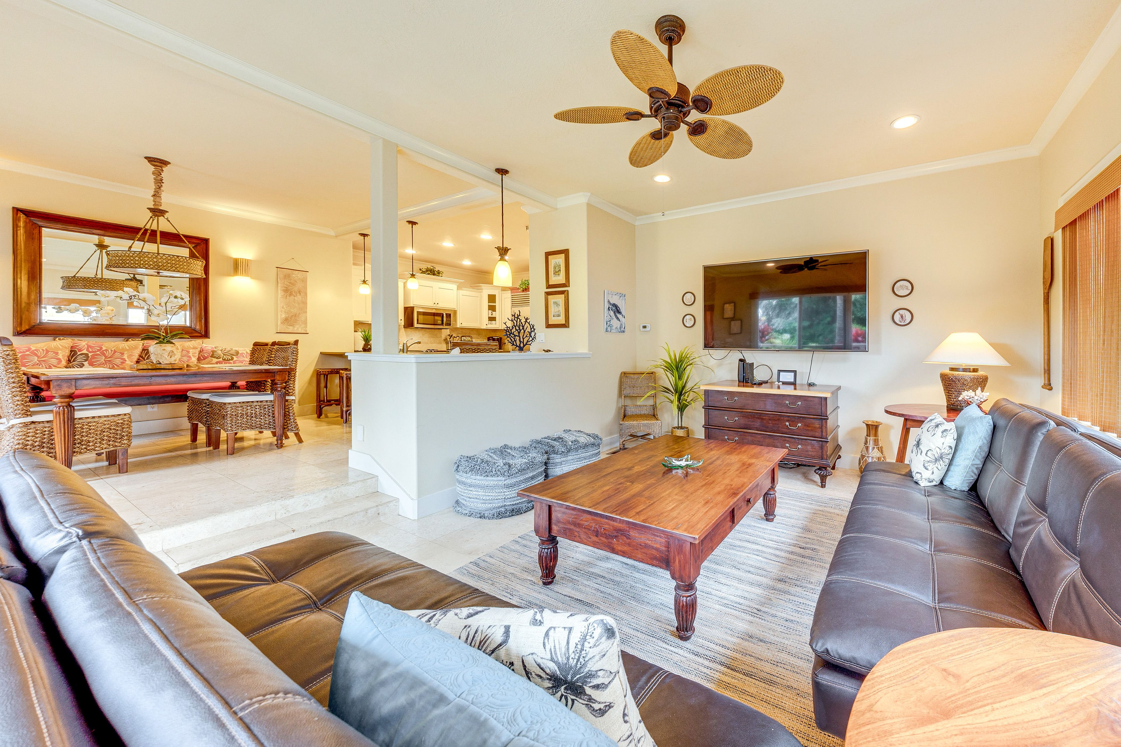 Koloa Vacation Rental | 2BR | 2BA | Stairs Required | 1,258 Sq Ft