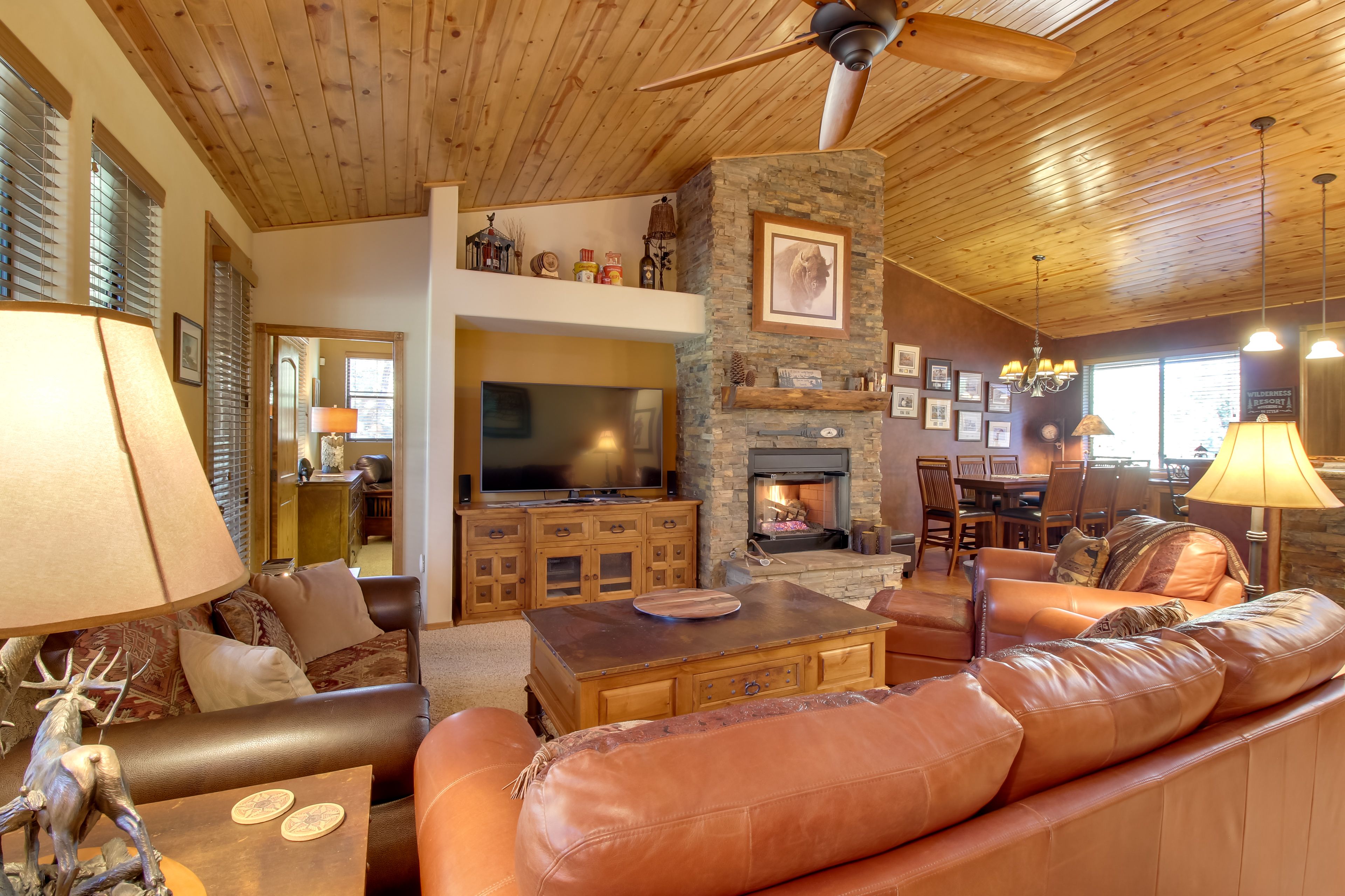 Show Low Vacation Rental | 3BR | 2BA | 1,750 Sq Ft | Stairs Required to Access