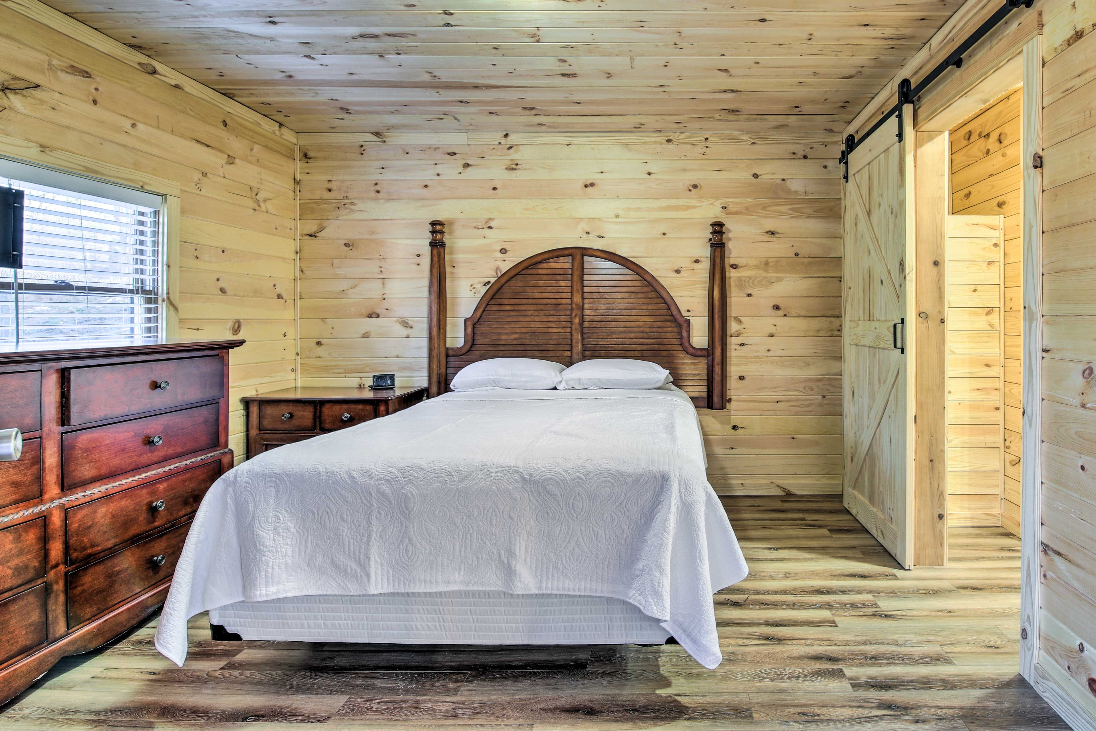 Bedroom 4 | Separate Entrance, Detached from Home | King Bed