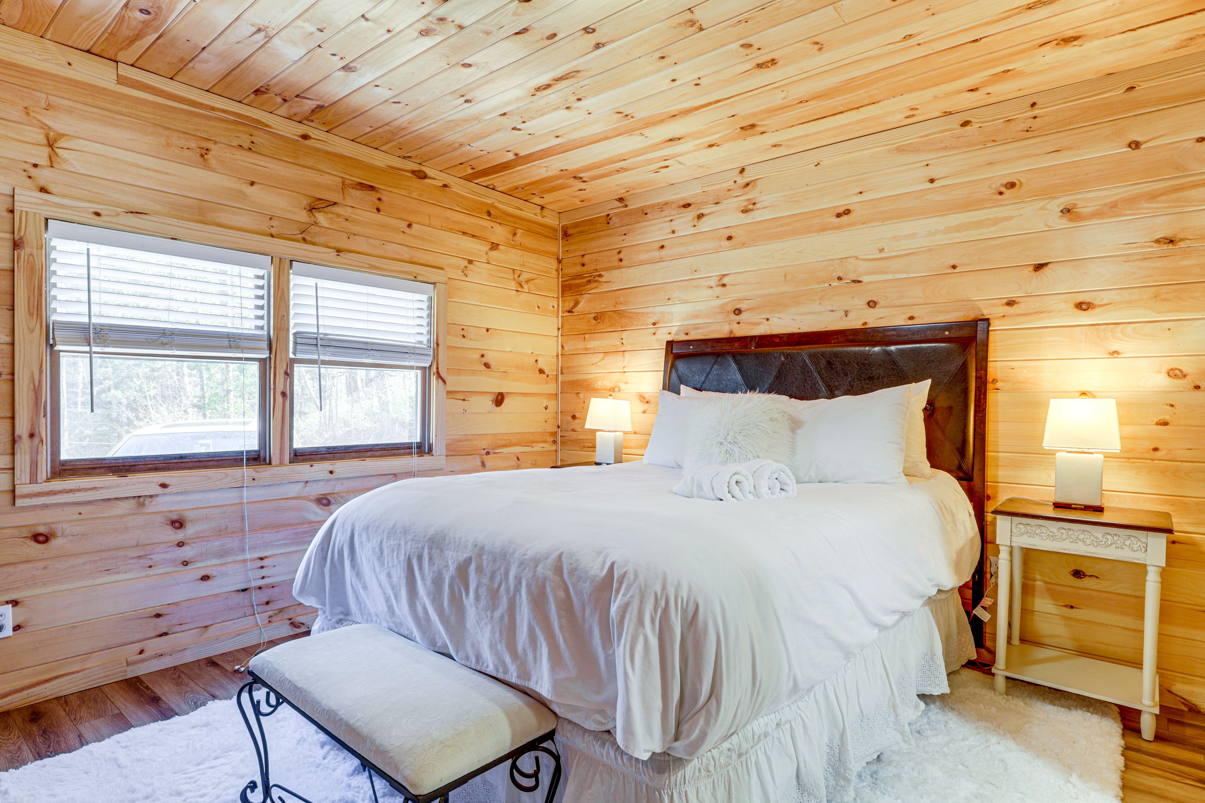 Bedroom 5 | Separate Entrance, Detached from Home | King Bed